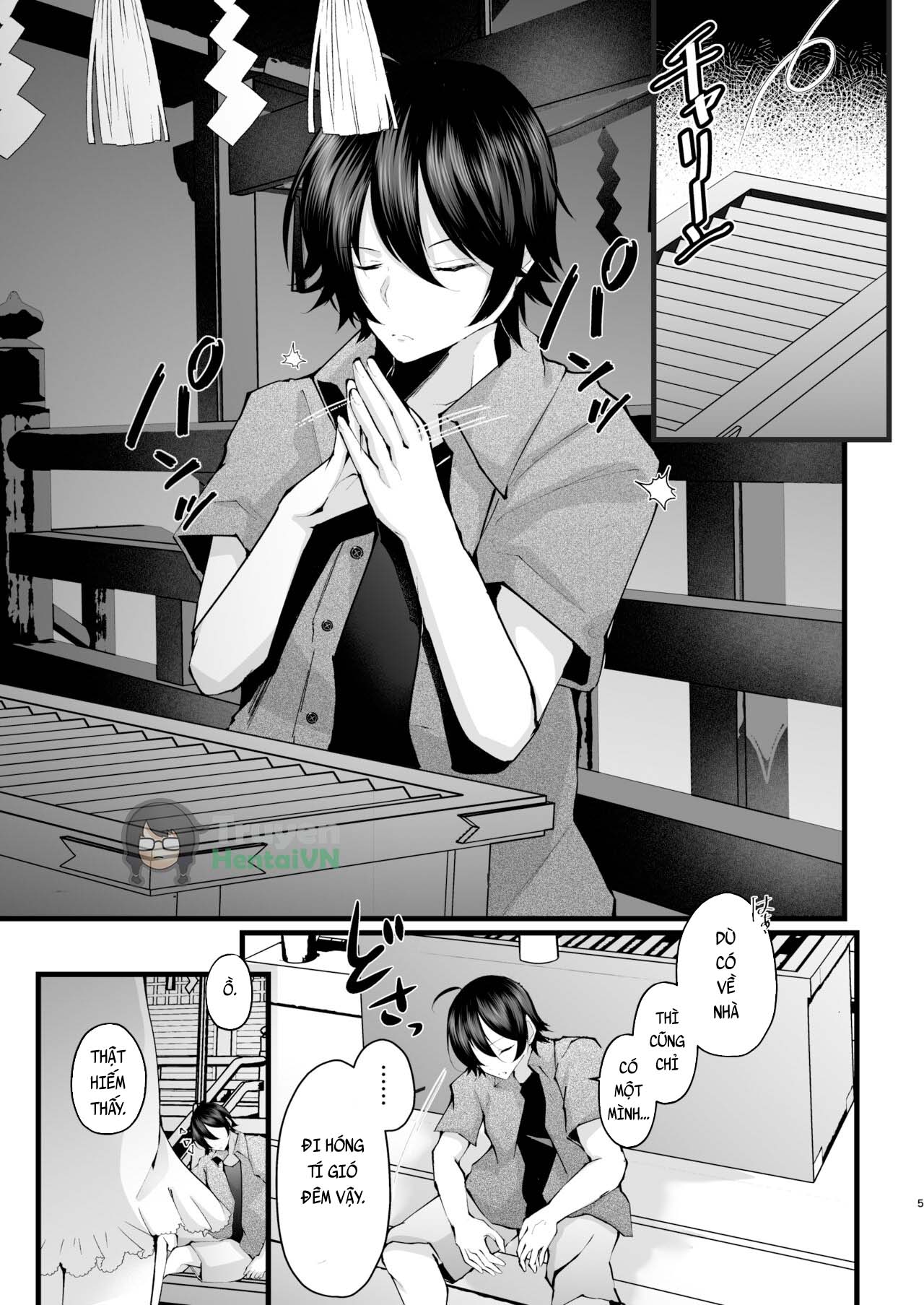 Đọc truyện hentai Boku o Shinu made Amayakashite Kureru Zenkoutei Onee-san - Oneshot