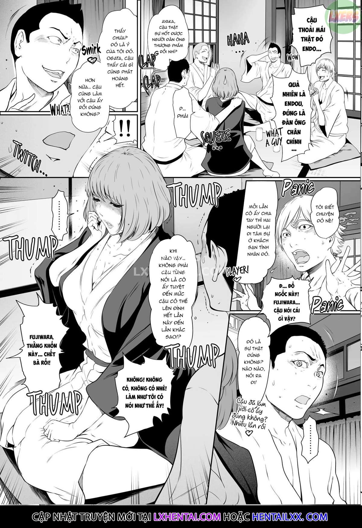 Đọc truyện hentai Vợ Tôi Đã Trở Thành Bồn Chứa Tinh Ở Suối Nước Nóng - Oneshot