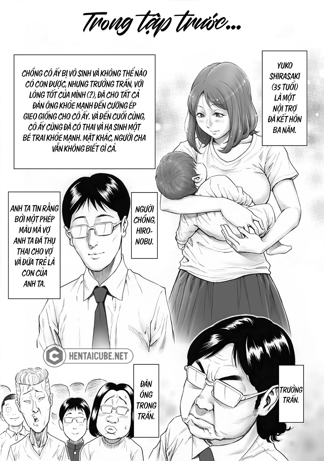 Đọc truyện hentai Toàn thị trấn giúp một người vợ có thai - Chap 2 - [END]