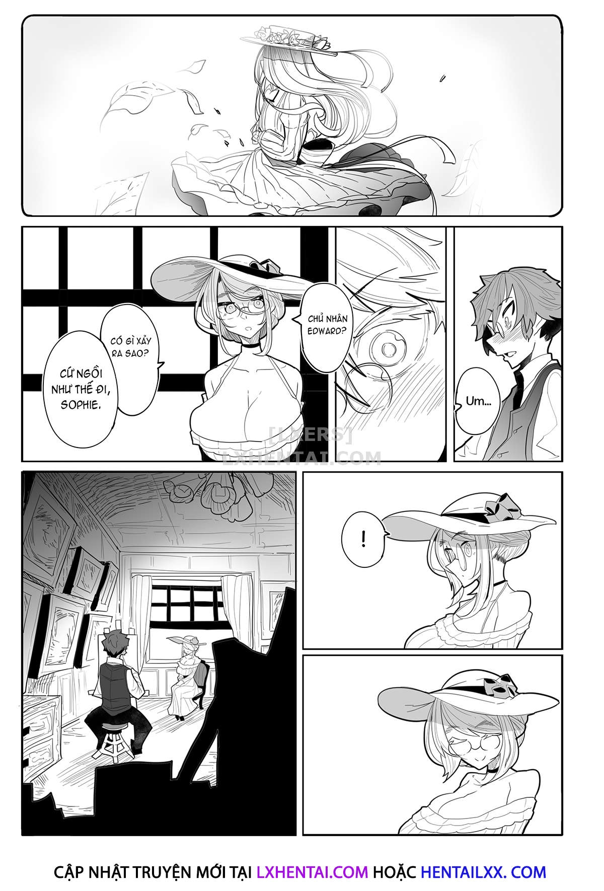 Đọc truyện hentai Shinshi Tsuki Maid no Sophie-san - Chap 3