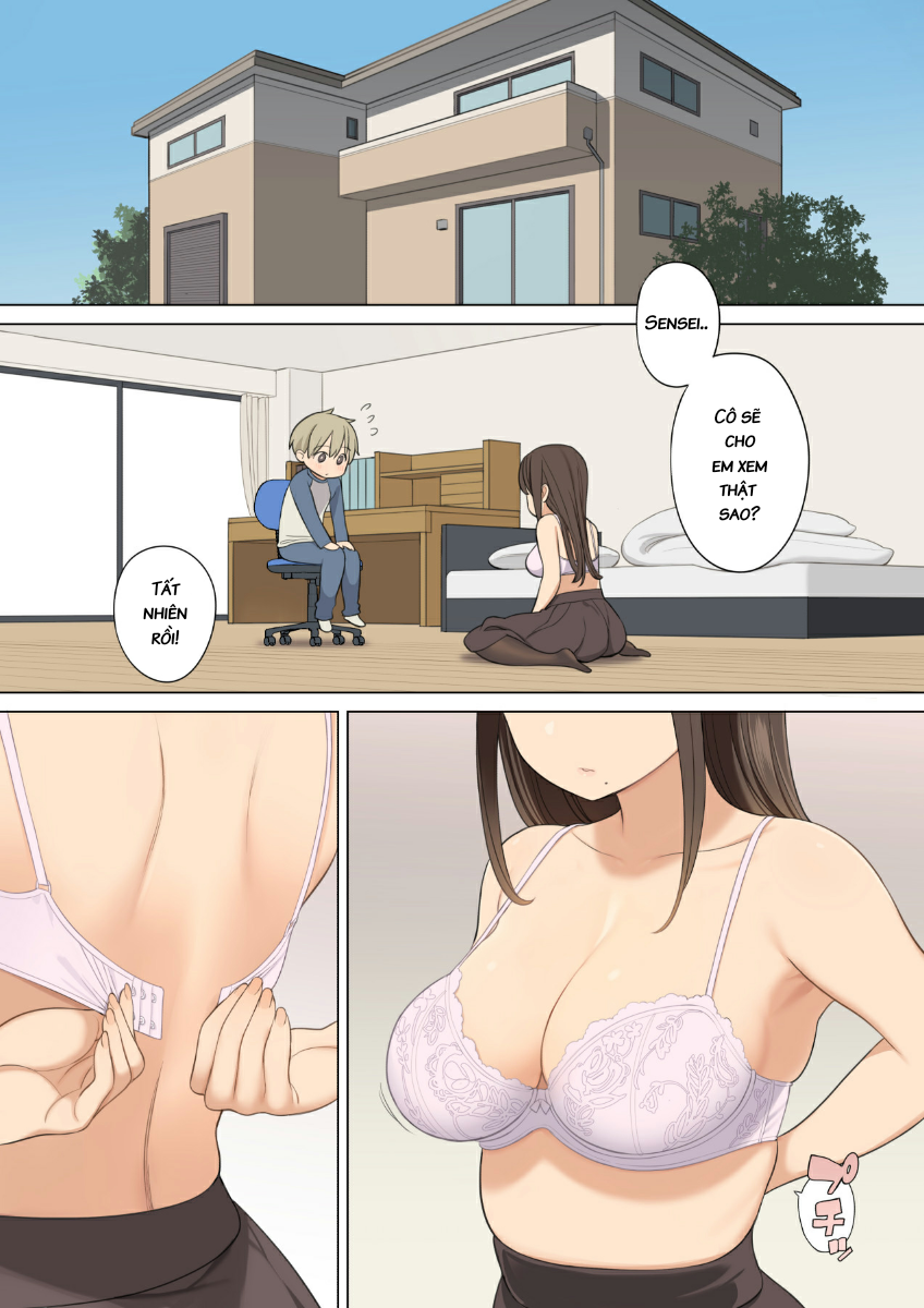 Đọc truyện hentai Cô giáo viên cho phép bạn chạm vào ngực - Oneshot