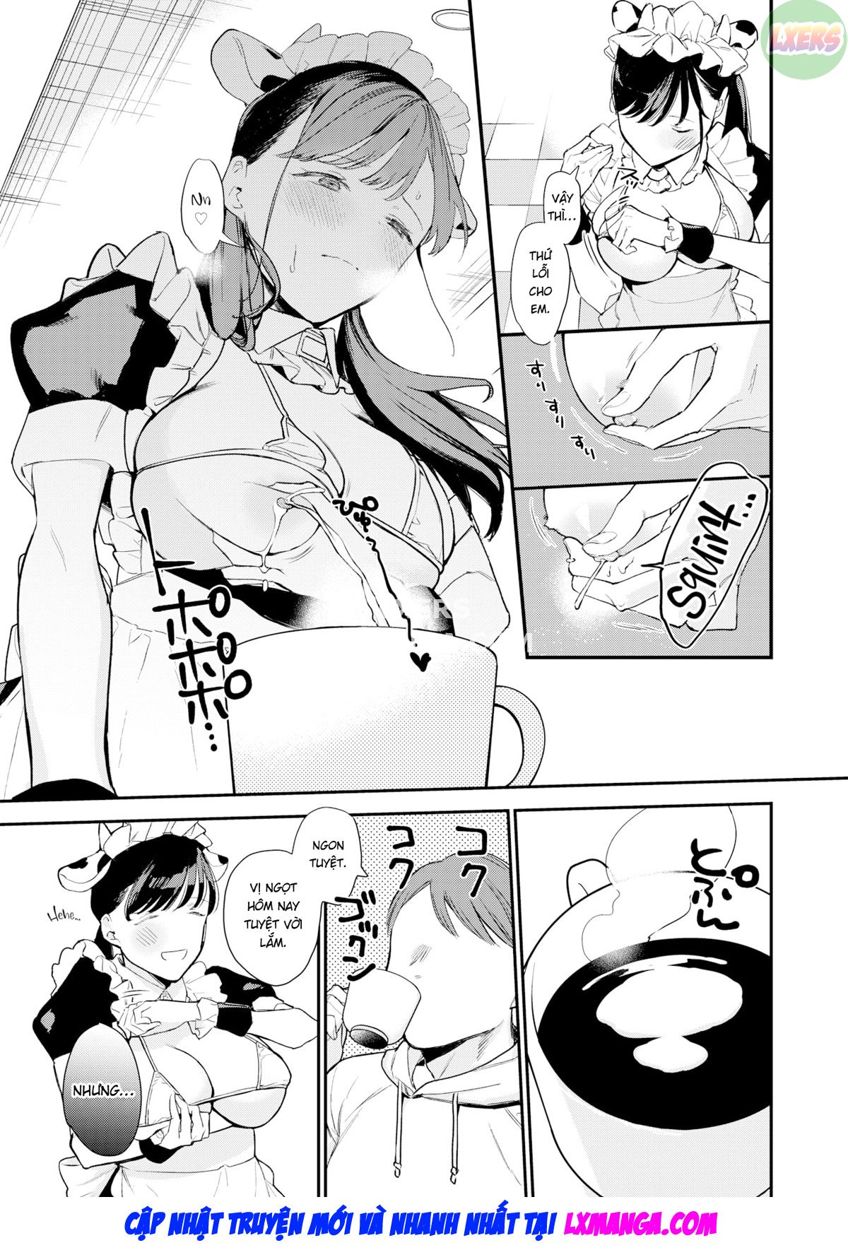 Đọc truyện hentai Cho anh xin thêm ít sữa - Oneshot