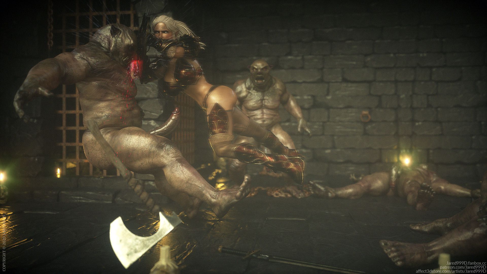 Đọc truyện hentai Elf Slave - Chapter 7: Double Trouble