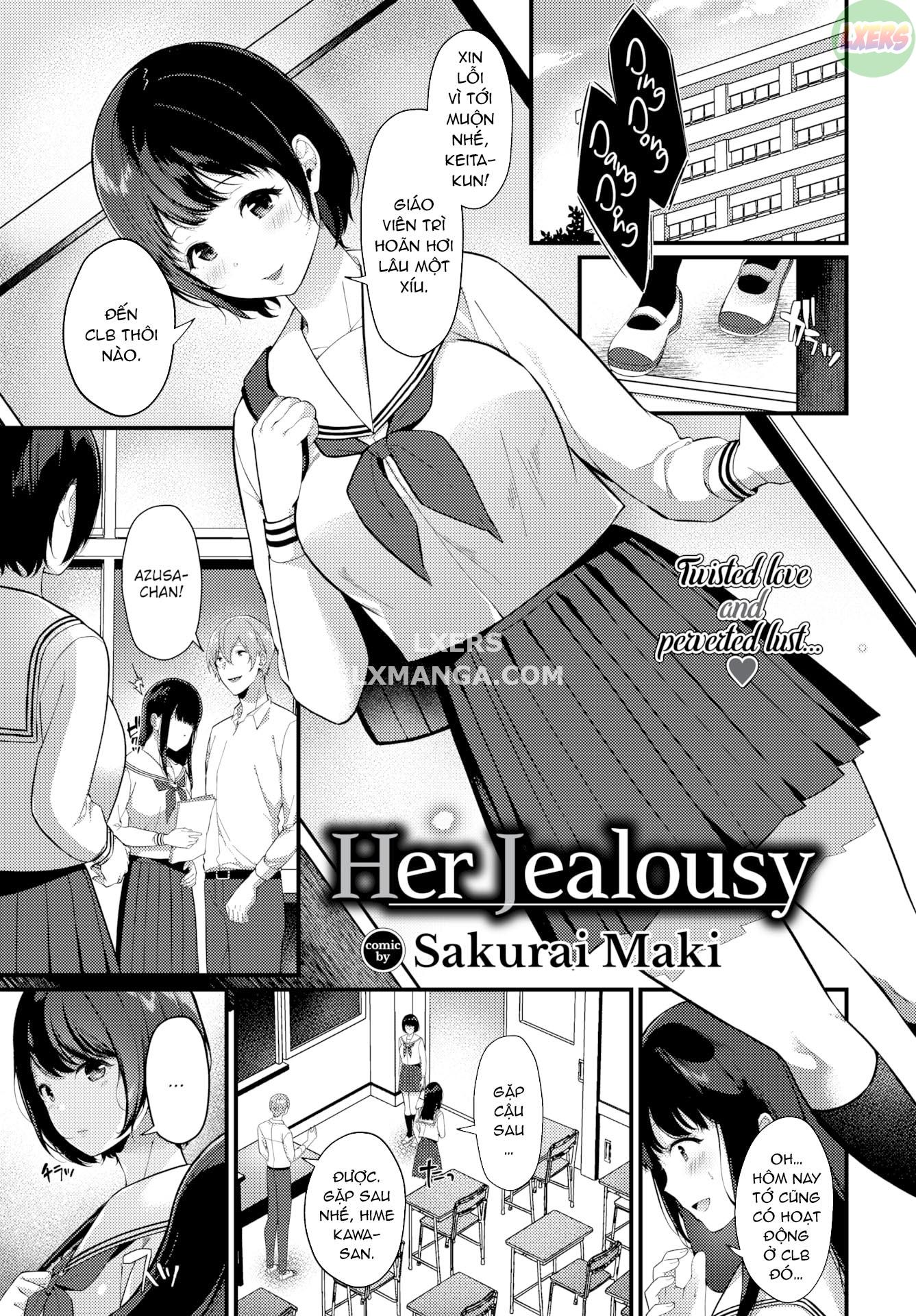 Đọc truyện hentai Sự ghen tị của cô ấy - Oneshot