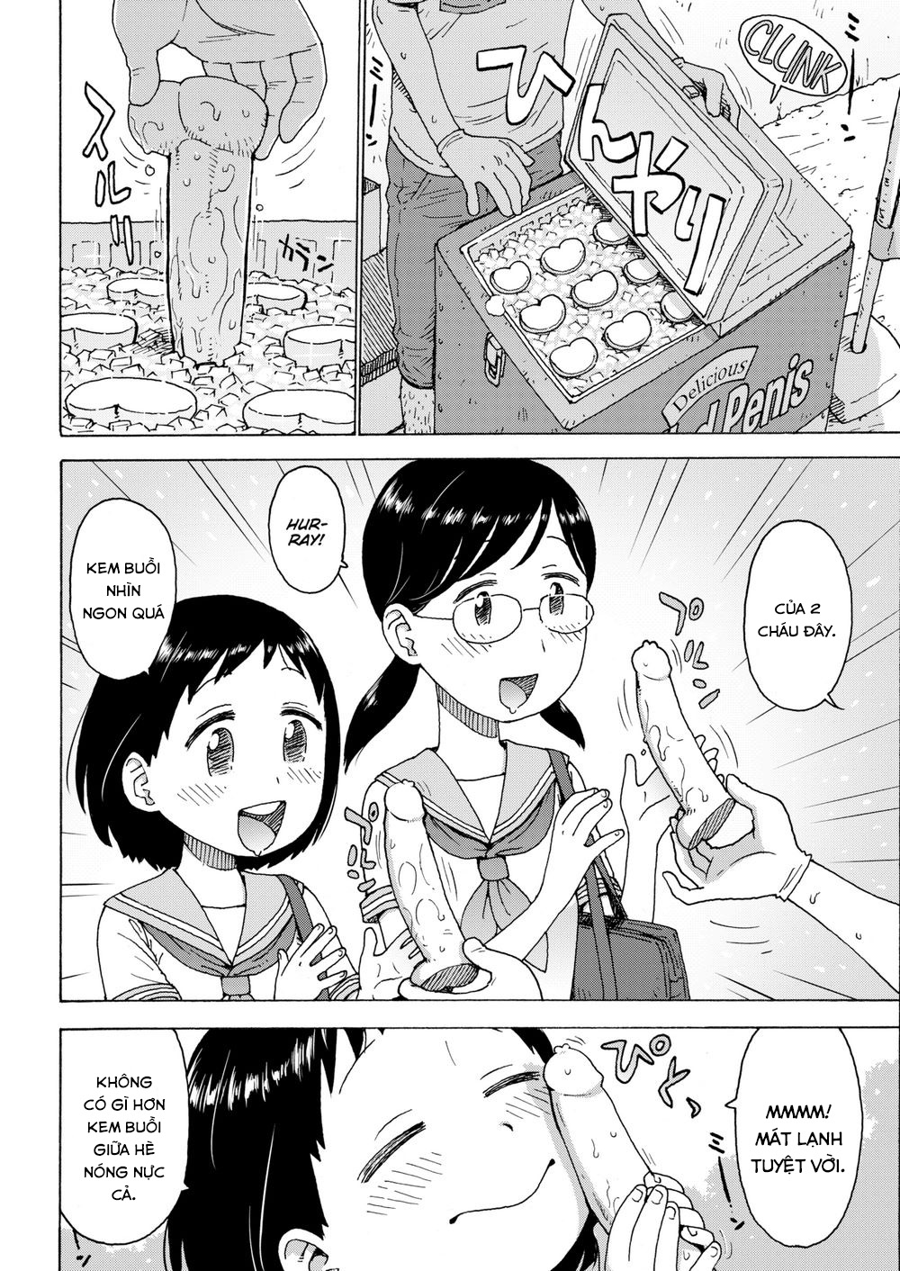 Đọc truyện hentai Kem buồi - Oneshot