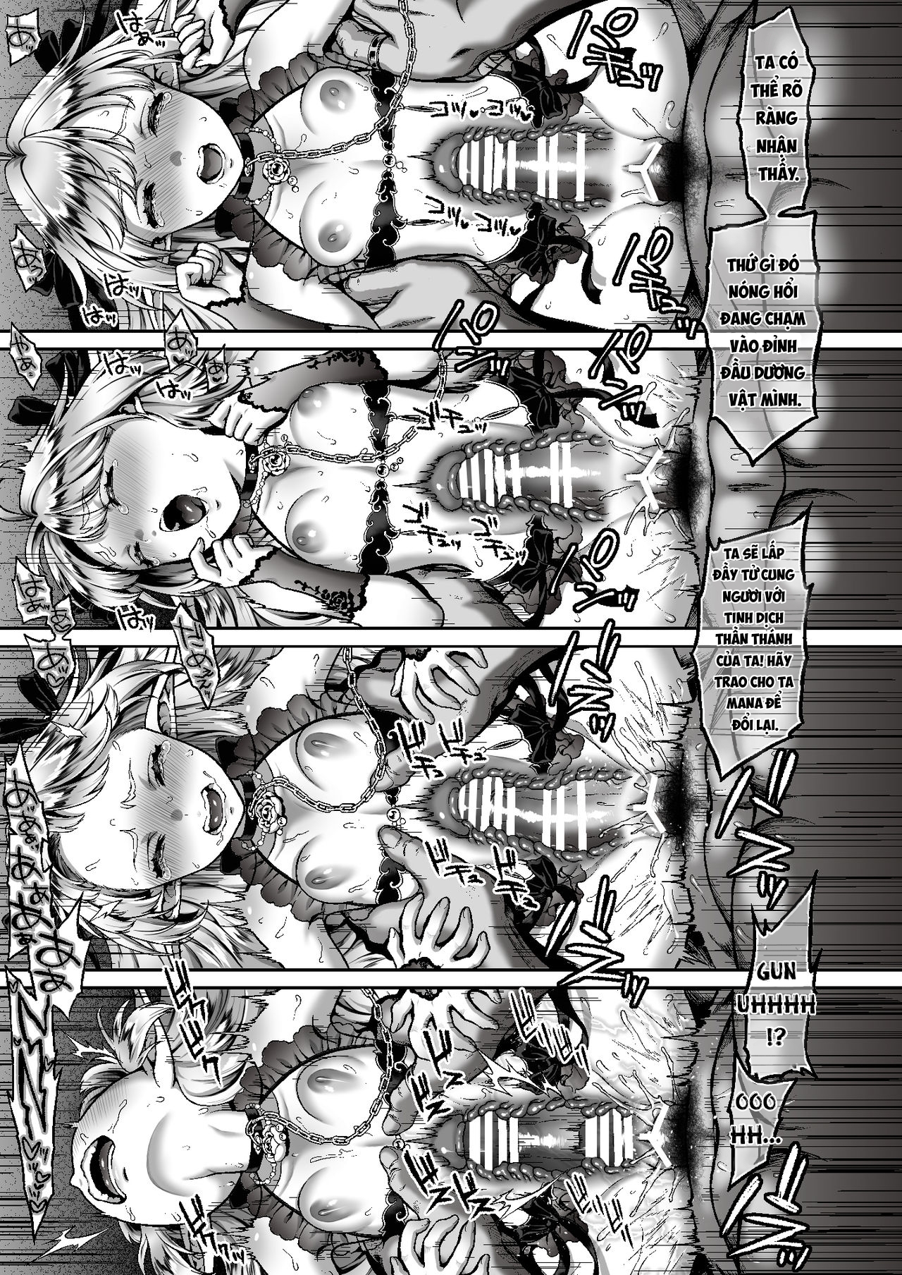 Đọc truyện hentai Nàng Elf bán Hoa dưới ánh hoàng hôn - Chap 6