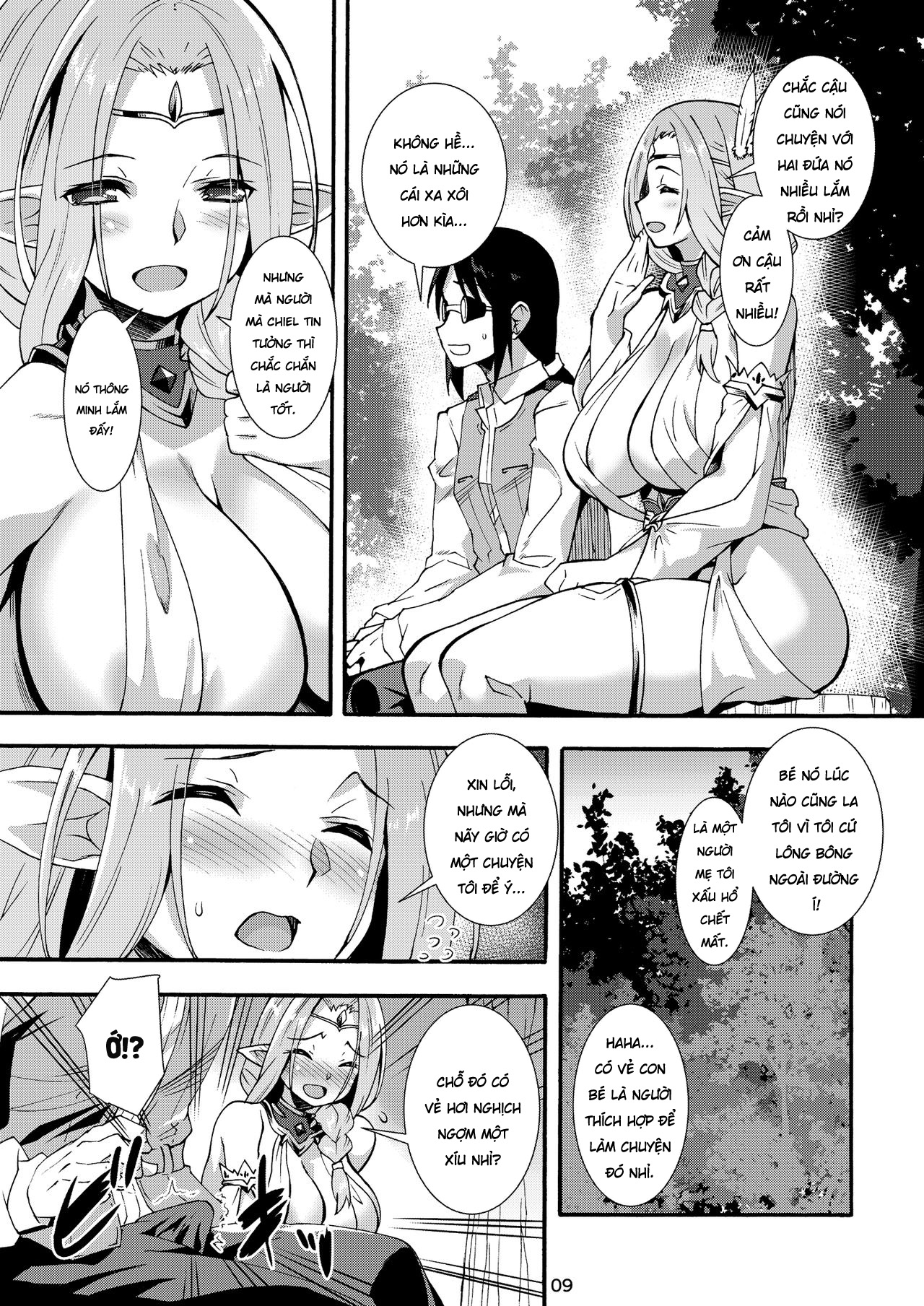 Đọc truyện hentai Sukebe Elf Tanbouki 3 - Oneshot