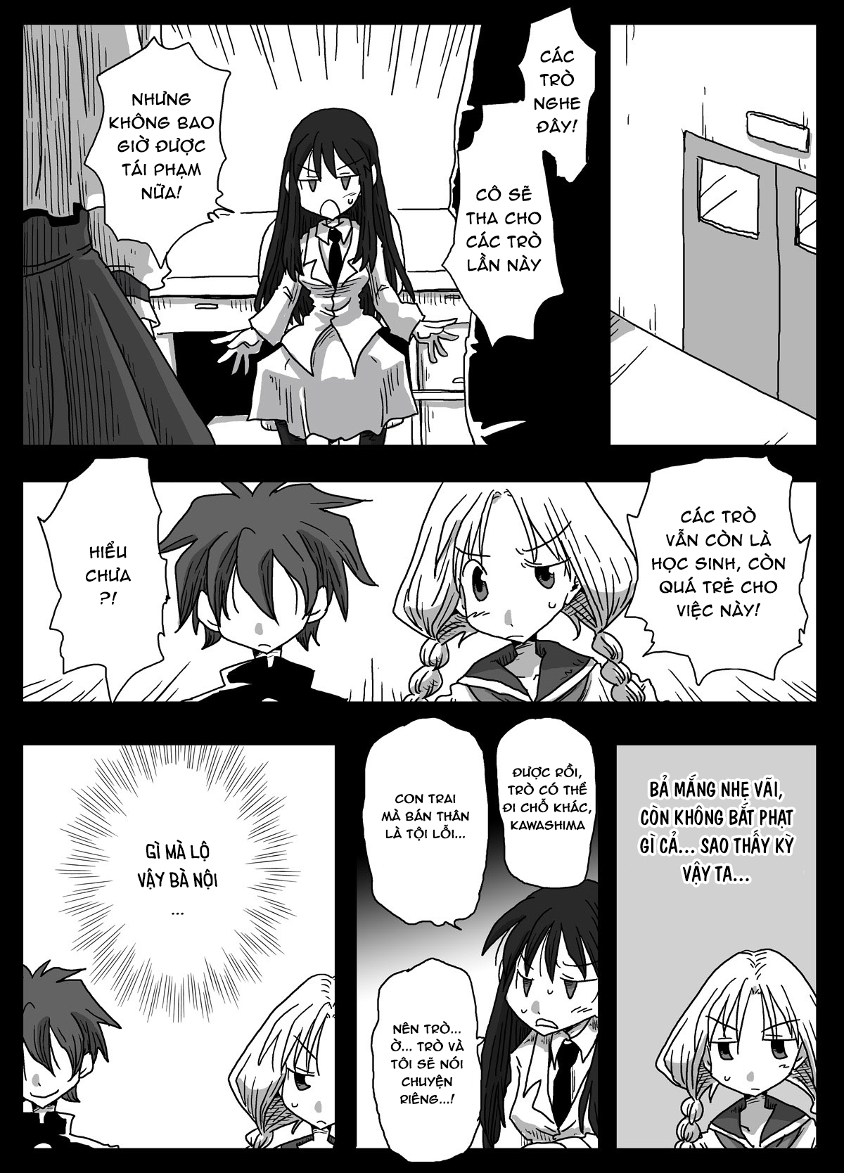 Đọc truyện hentai Thế giới đảo lộn về quan niệm giới tính - Chap 4