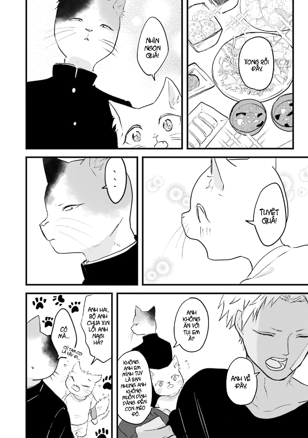 Đọc truyện hentai Trai và Mèo - Chap 1