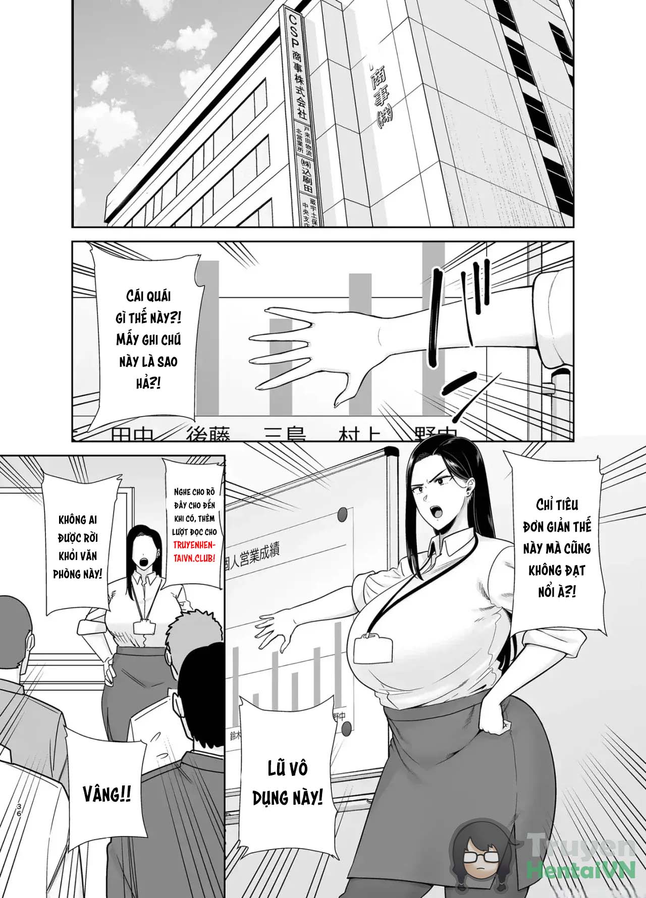 Đọc truyện hentai An Abusive Boss Who Exploit Her Employee 1 - Oneshot
