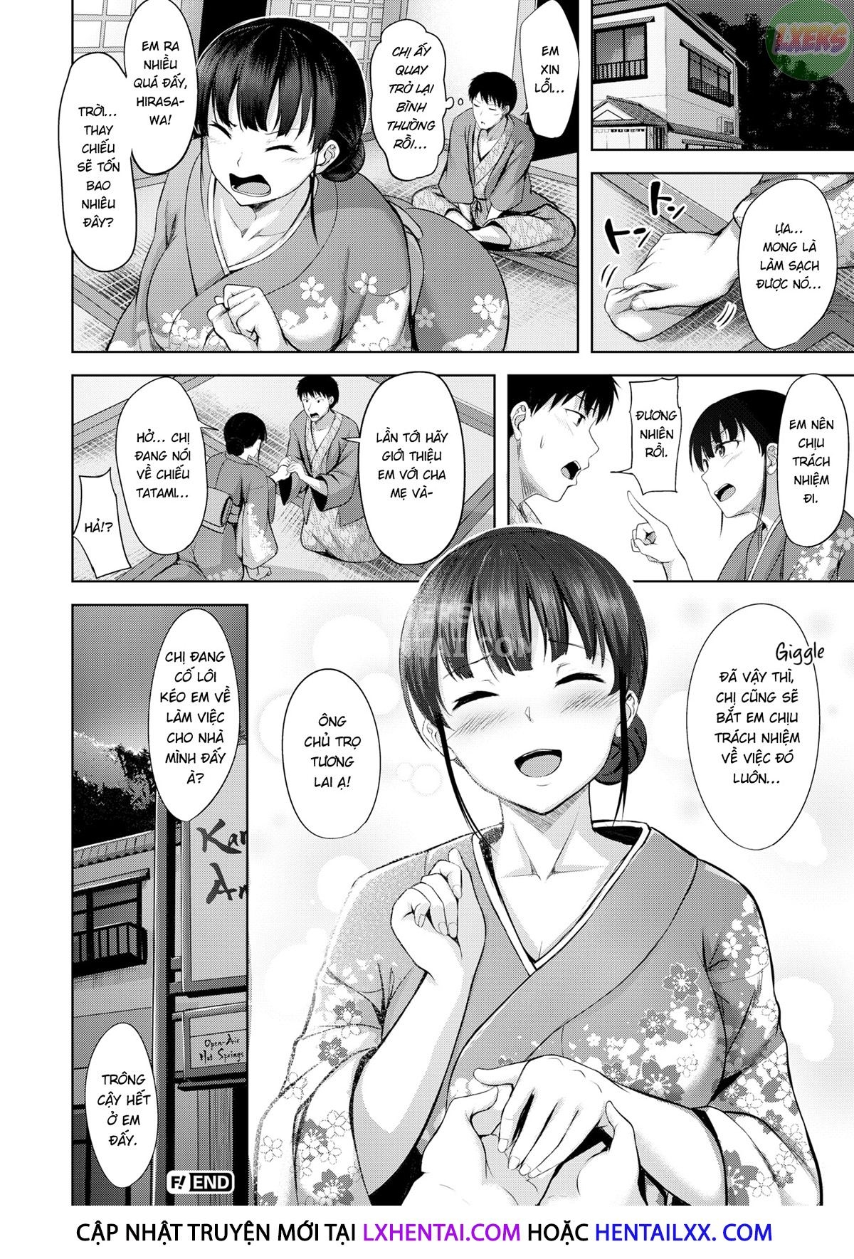 Đọc truyện hentai Yêu em đi, bà chủ! - Oneshot