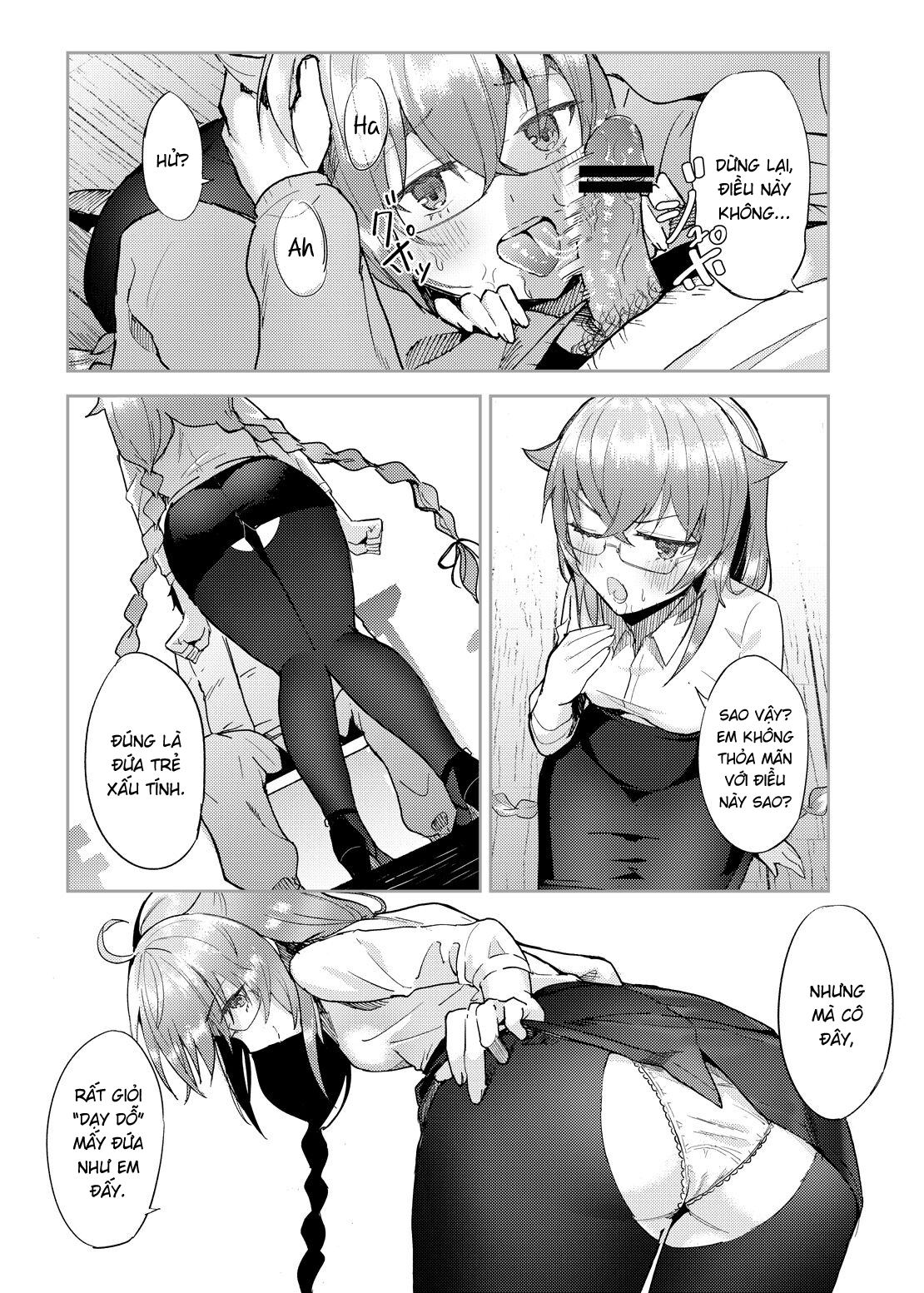 Đọc truyện hentai Tiết học ma pháp thủy vương cấp cùng Roxy-sensei - Oneshot