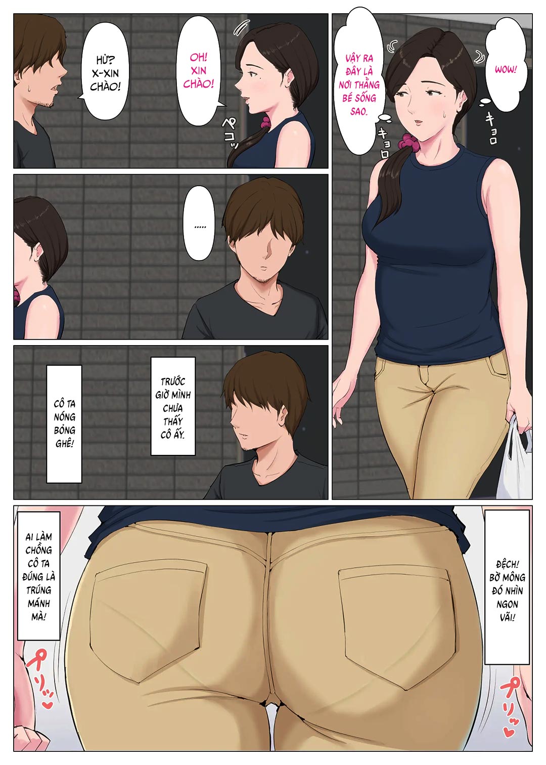 Đọc truyện hentai Người phụ nữ giống mẹ tôi - Chap 2.1
