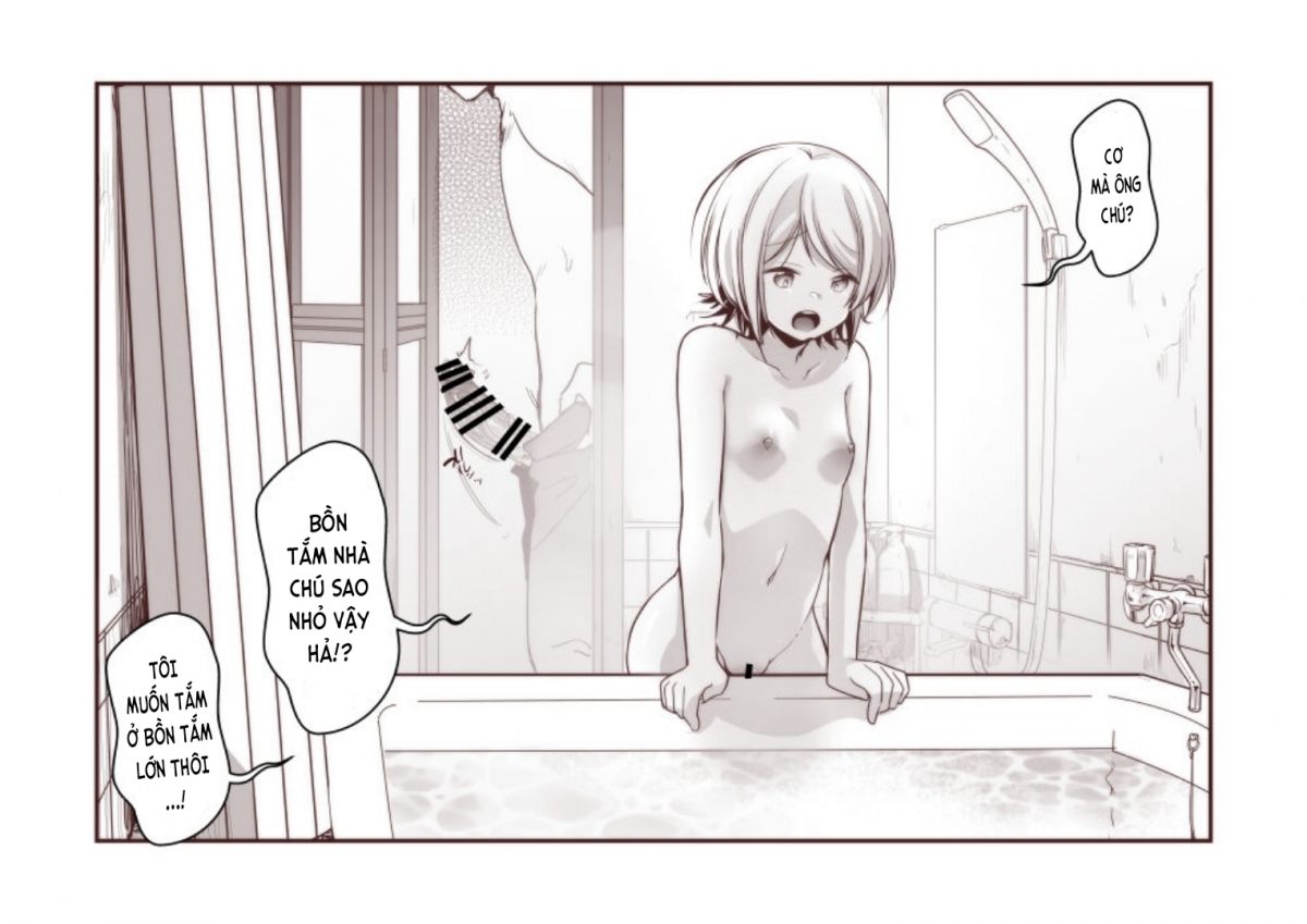 Đọc truyện hentai Tận hưởng hương vị bé loli trong nhà tắm công cộng - Oneshot