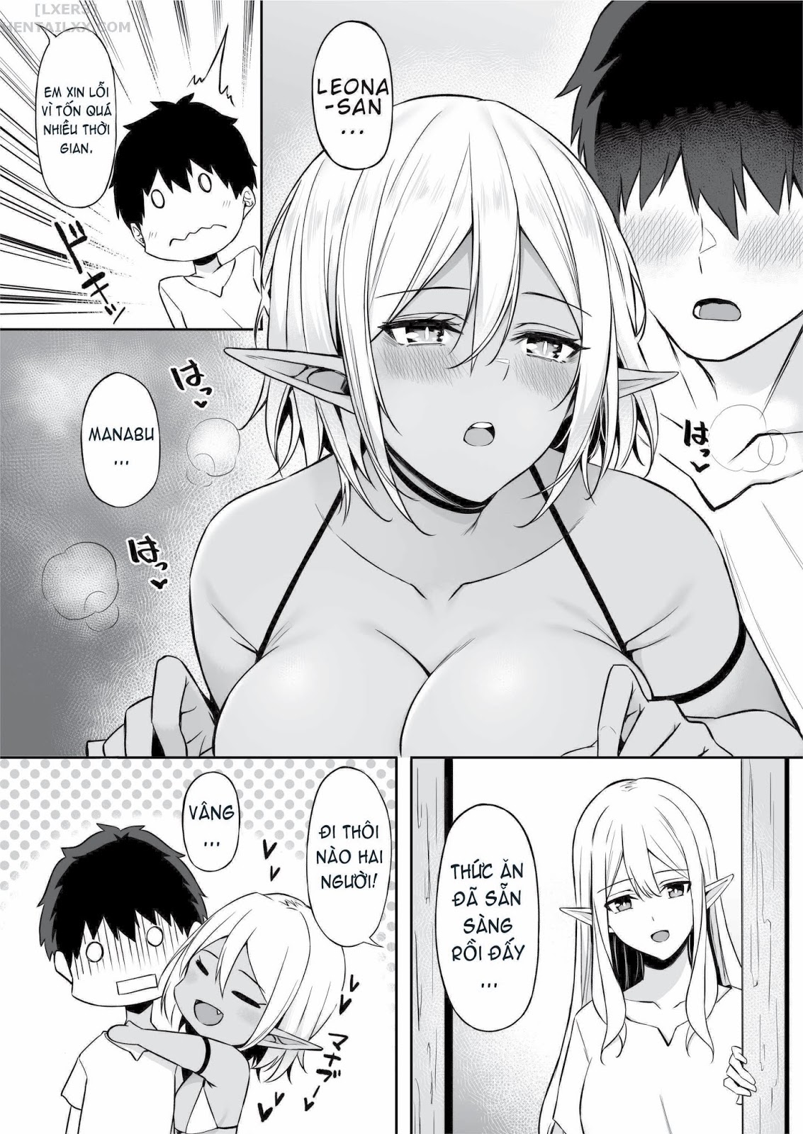 Đọc truyện hentai Chuyển sinh - Thích chị Elf phải không? - Chap 2 - Có che