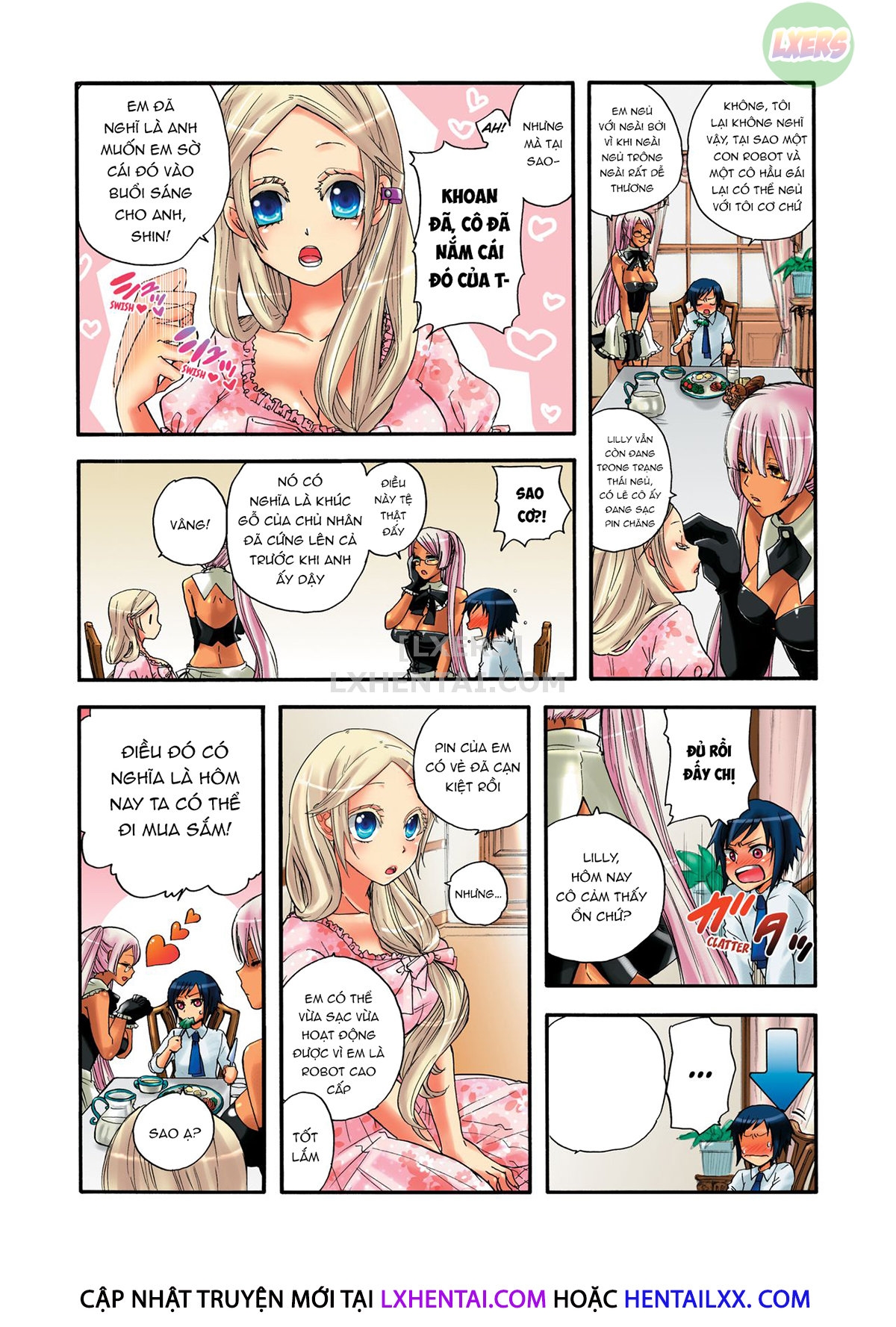 Đọc truyện hentai Robot thú cưng Lilly - Chap 6 | Volume 2