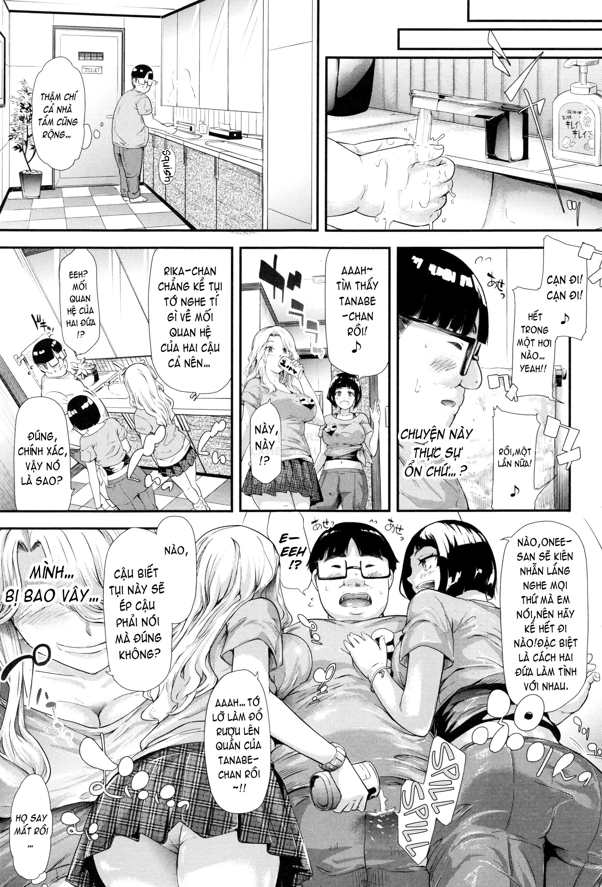 Đọc truyện hentai Gal Tomo Harem - Chap 4 - [END]