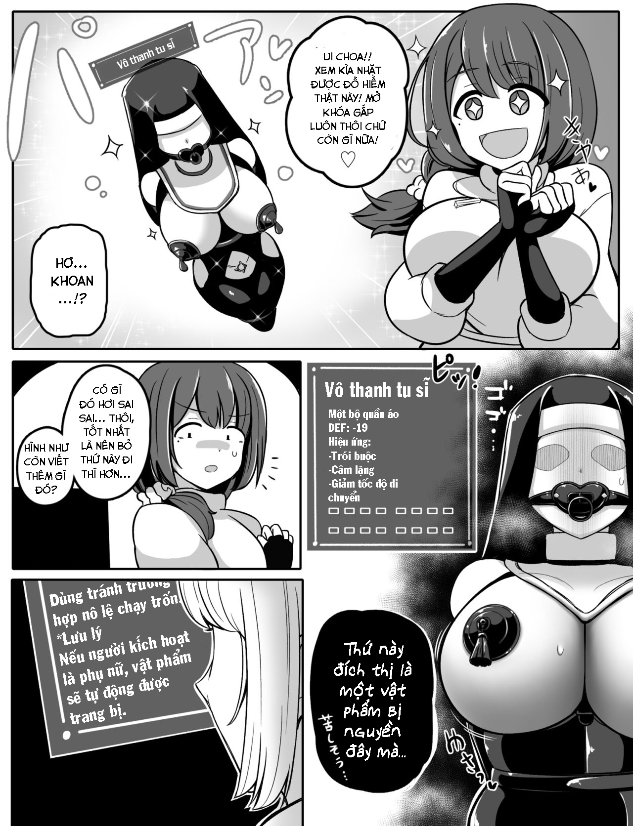 Đọc truyện hentai Vật phẩm bị nguyền - Oneshot