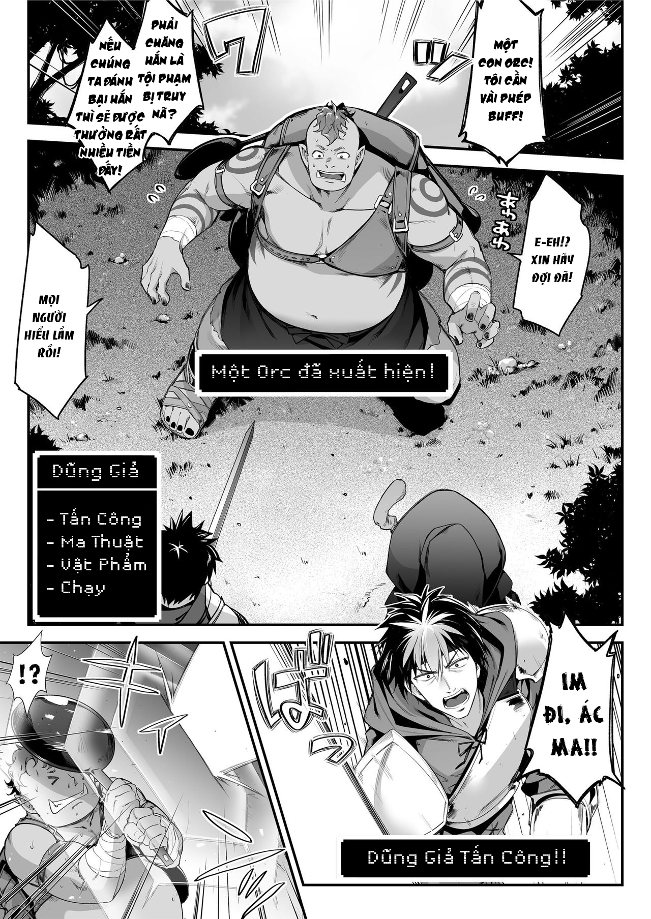 Đọc truyện hentai Midara na Elf-san wa Orc-kun ga Osuki - Chap 1