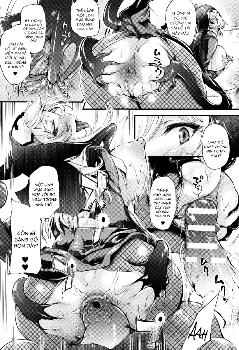 Đọc truyện hentai Sakusaku Meat Pie - Chap 2 - Khi nhà thờ không còn là chốn linh thiêng