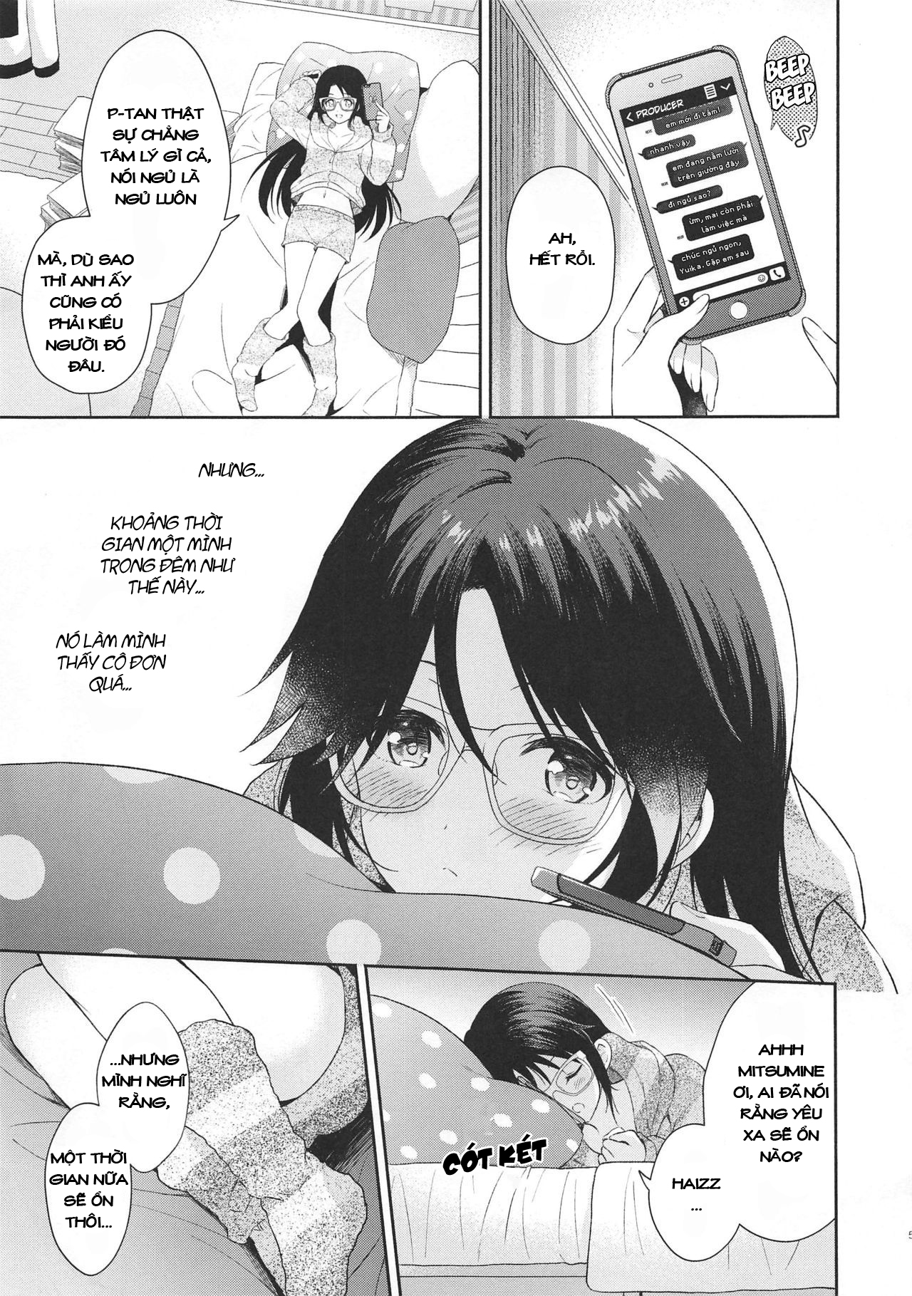 Đọc truyện hentai Mitsumine daydream (THE iDOLM@STER: Shiny Colors) - Oneshot