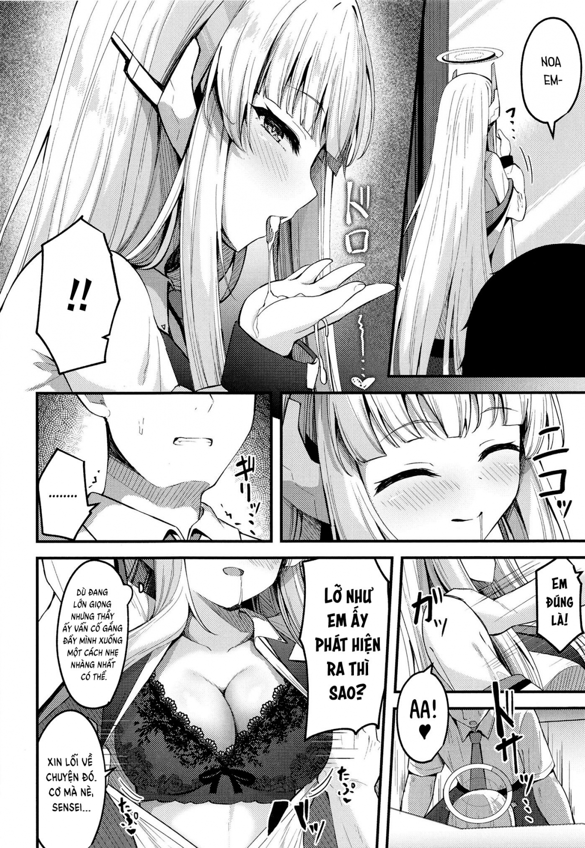 Đọc truyện hentai Seishori NOR Asobi - Ryoute ni Sensei to Yuuka-chan - Oneshot nứng