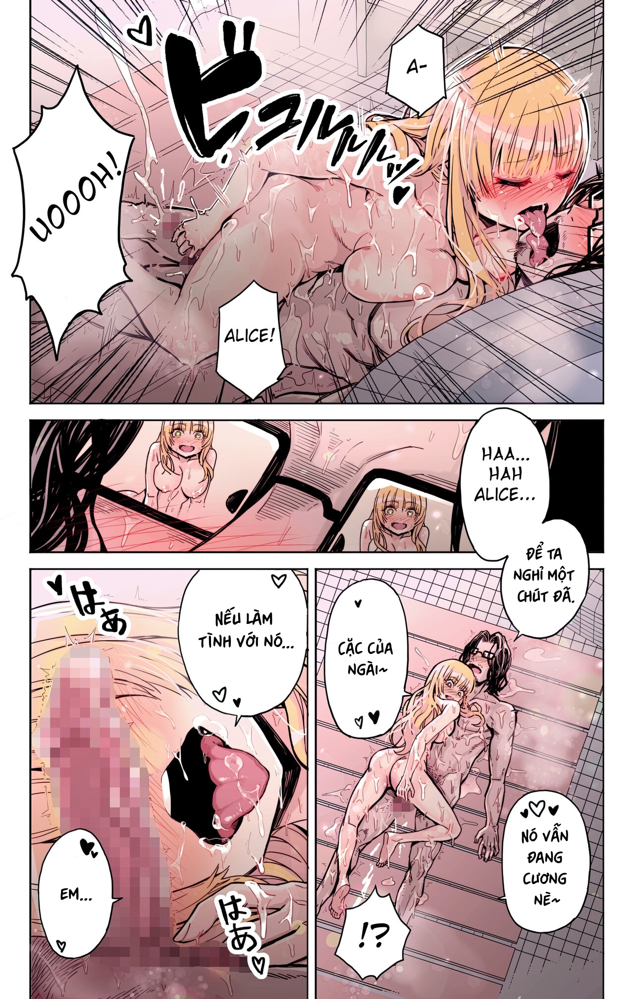 Đọc truyện hentai Một anh hùng tái sinh ở thế giới khác Yoshida Mùa xuân đang yêu - Oneshot