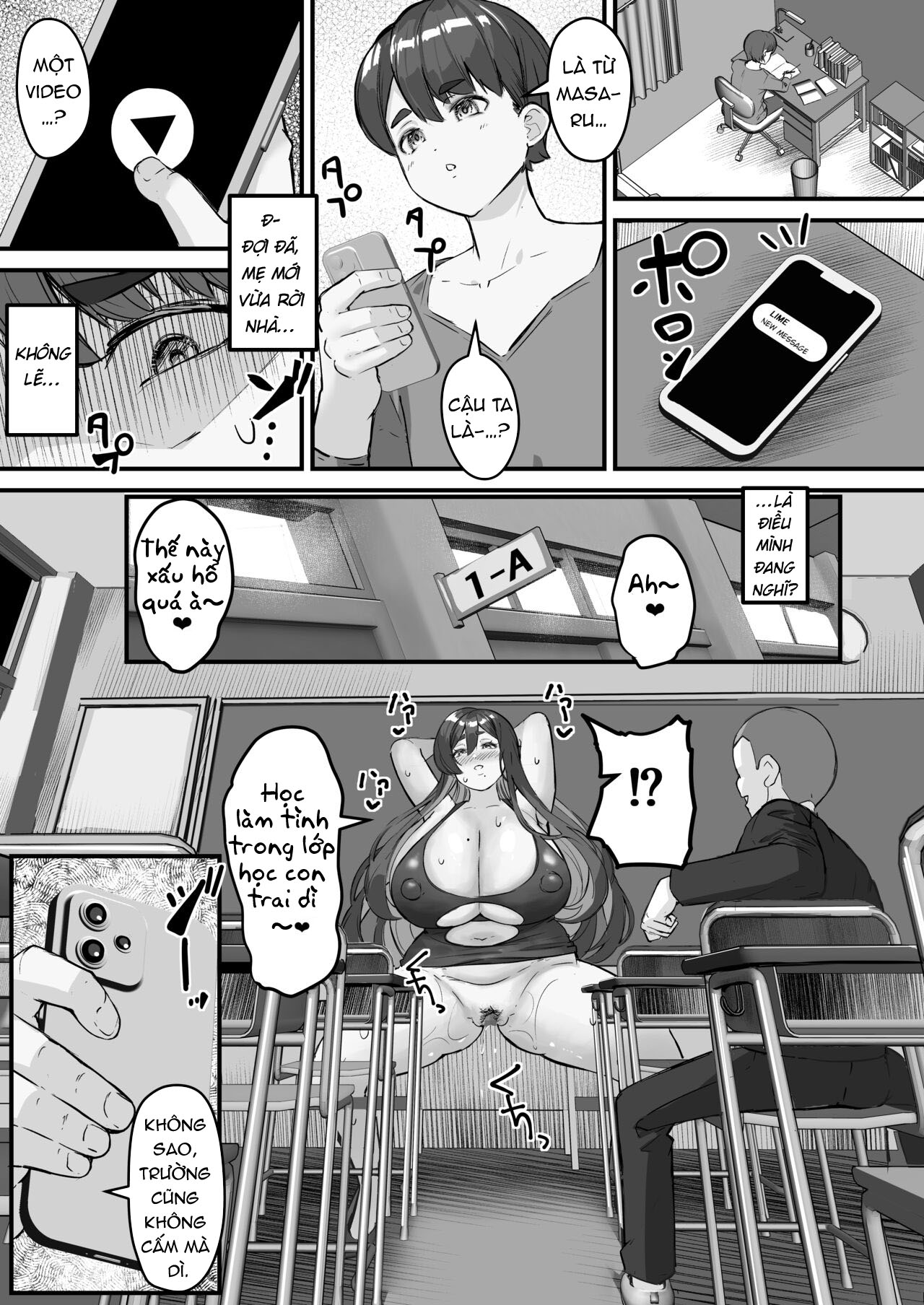 Đọc truyện hentai Mẹ Netorare, Mẹ quý giá của tôi đã bị bạn tôi làm tình - Oneshot