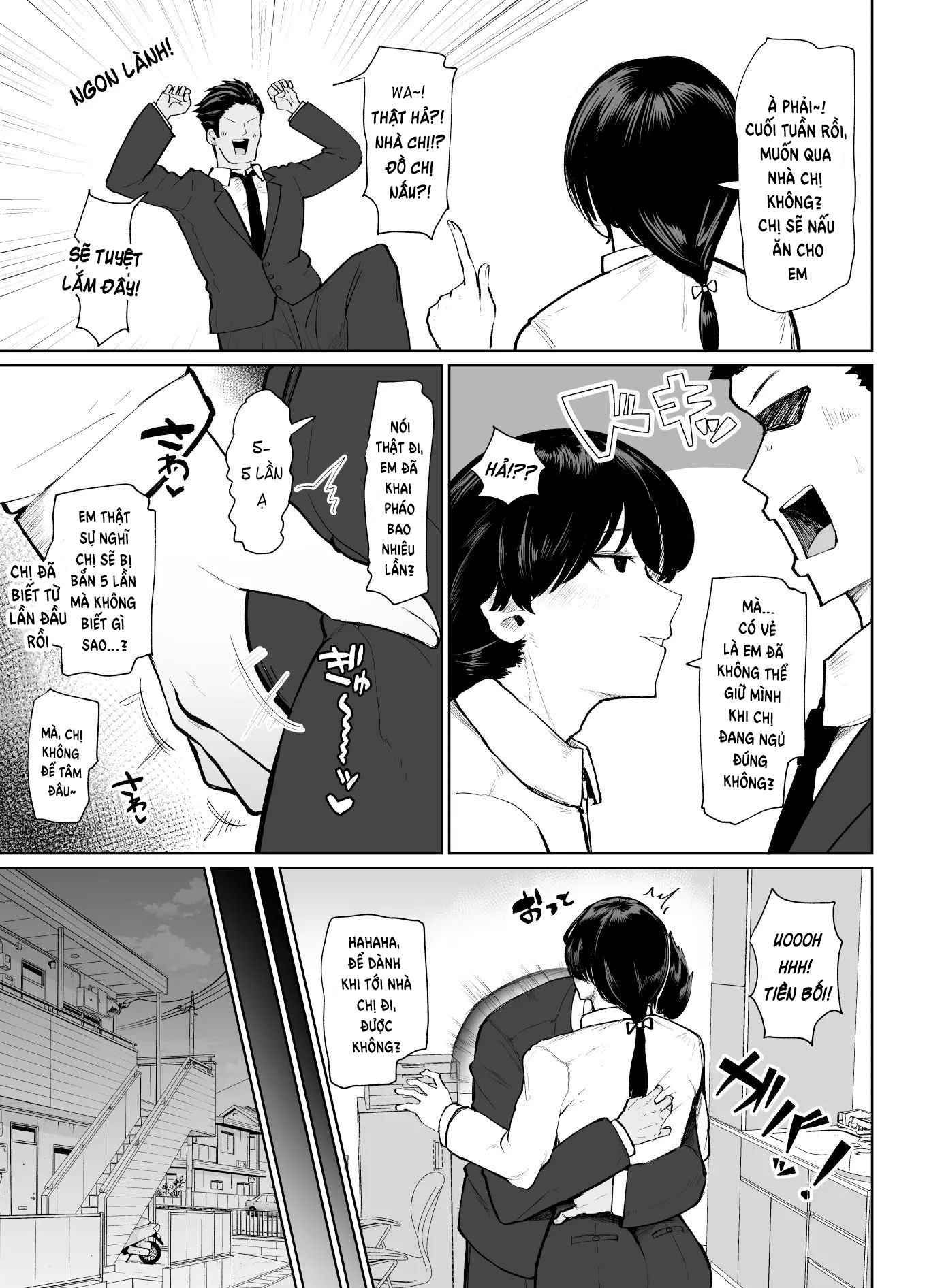 Đọc truyện hentai Moshimo Tenshoku-saki no On'na Joushi ga Misuteriasude o Iroke Tappuri no Chou Sasoi Uke Mazodattara… - Oneshot