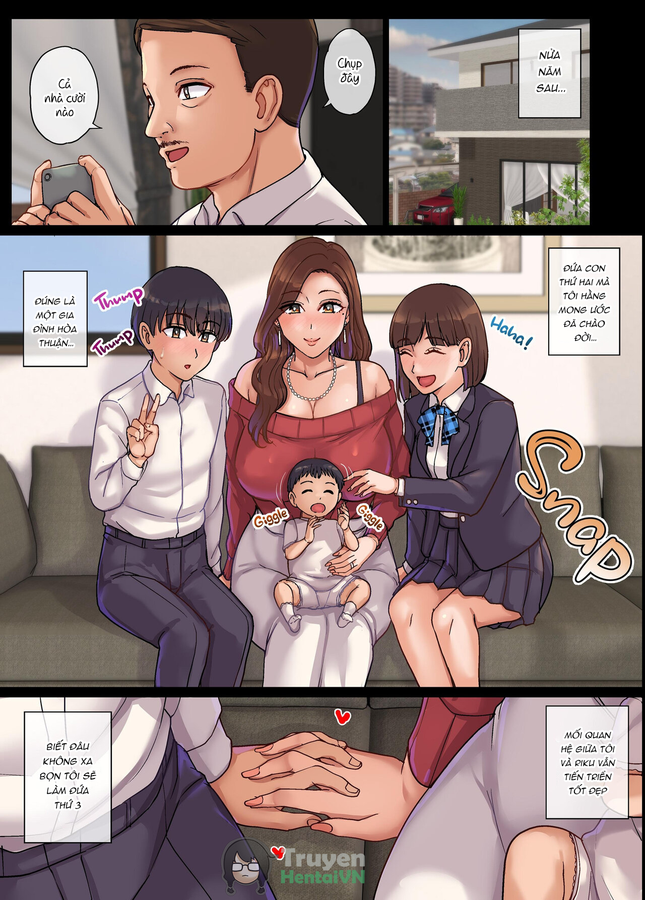 Đọc truyện hentai Oba no Ninshin. 2 ~Ninpu no Midara na Seiseikatsu~ - Oneshot