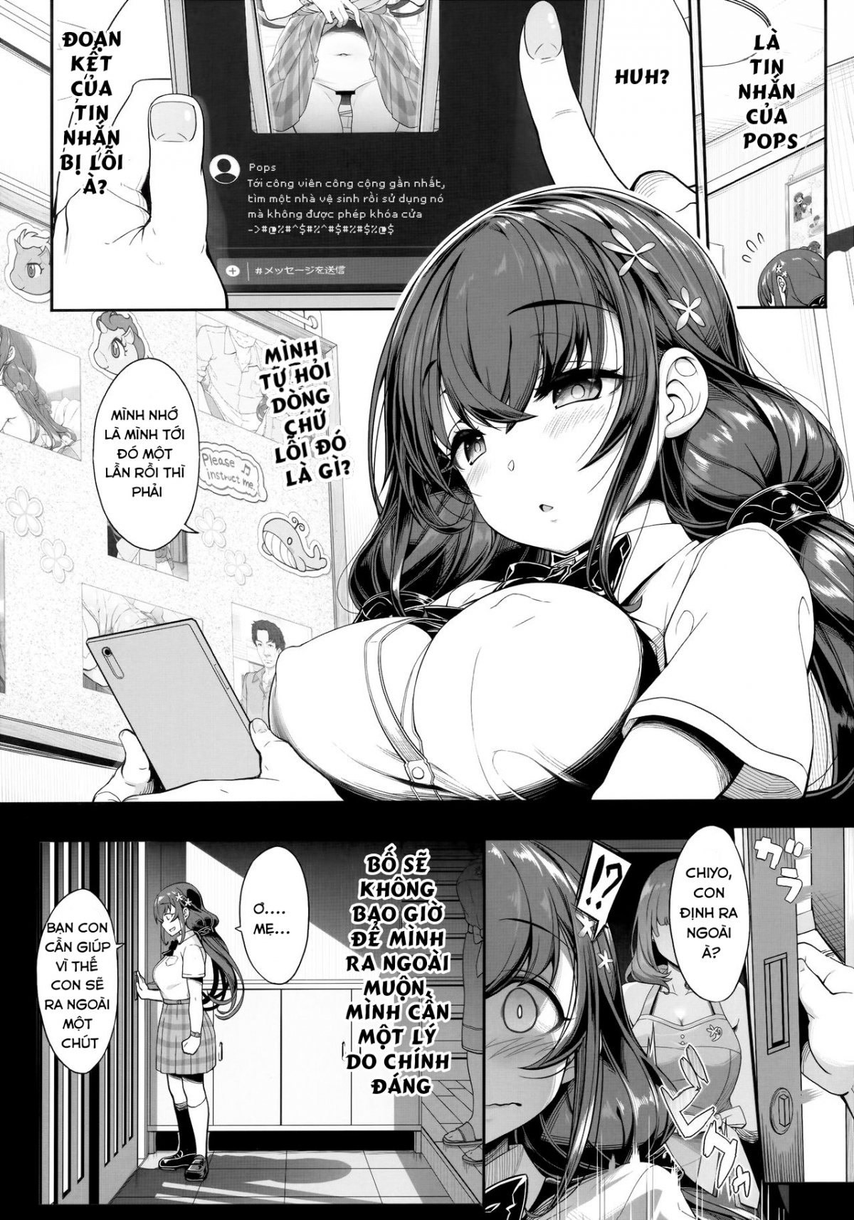 Đọc truyện hentai Tanetsuke Oji-san no JC Sennou Appli - Oneshot