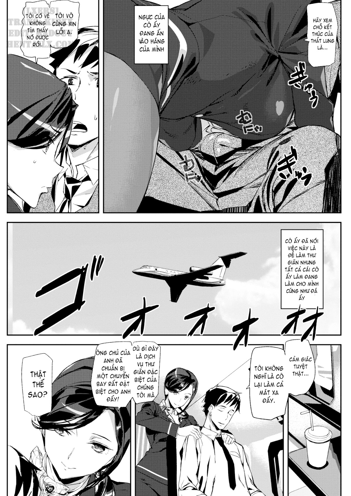 Đọc truyện hentai Honey Service (Trọn bộ) - Chap 6: Relaxation Flight