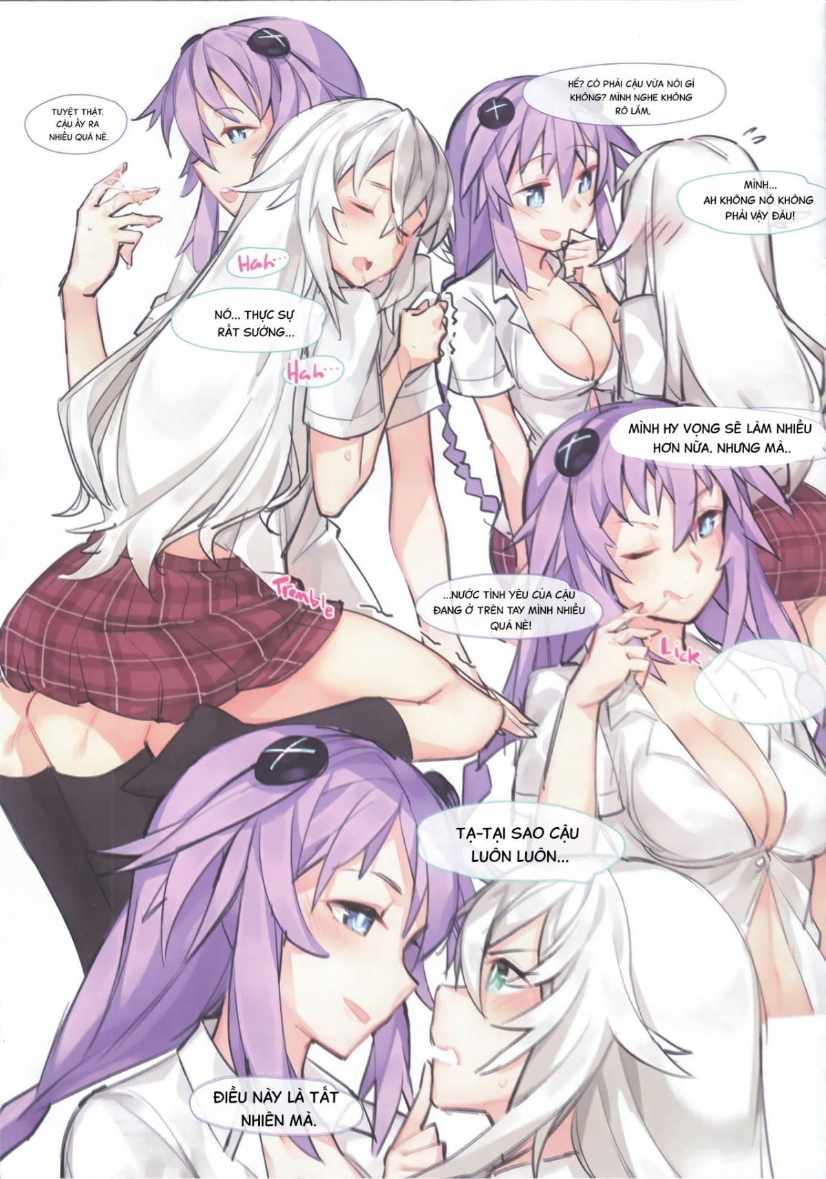 Đọc truyện hentai Purple X Black - Oneshot