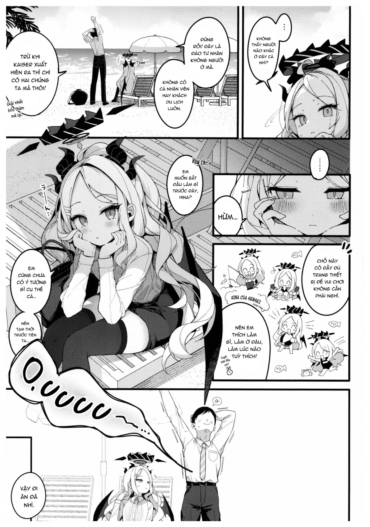 Đọc truyện hentai Natsu No Yume O Ano Nami Ni Nokoshite - Oneshot nứng