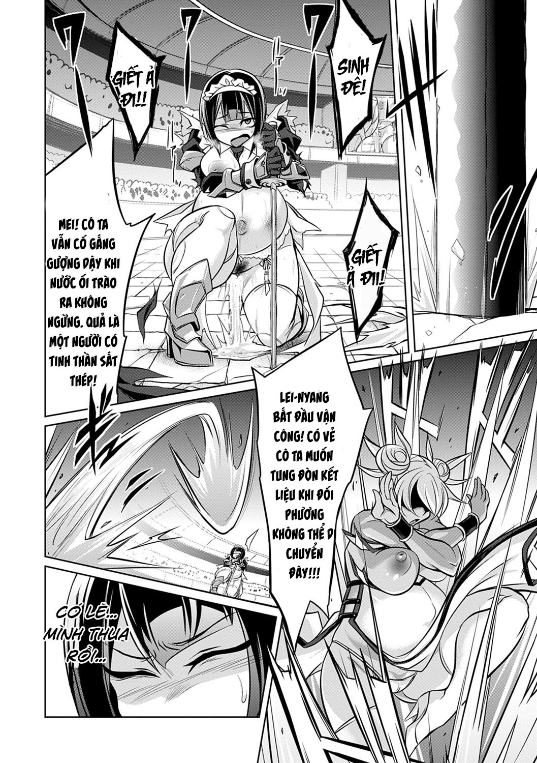 Đọc truyện hentai Nữ hoàng nô lệ Dash Ninja và Puniana gặp nhau và cuối cùng mang thai - Chap 2