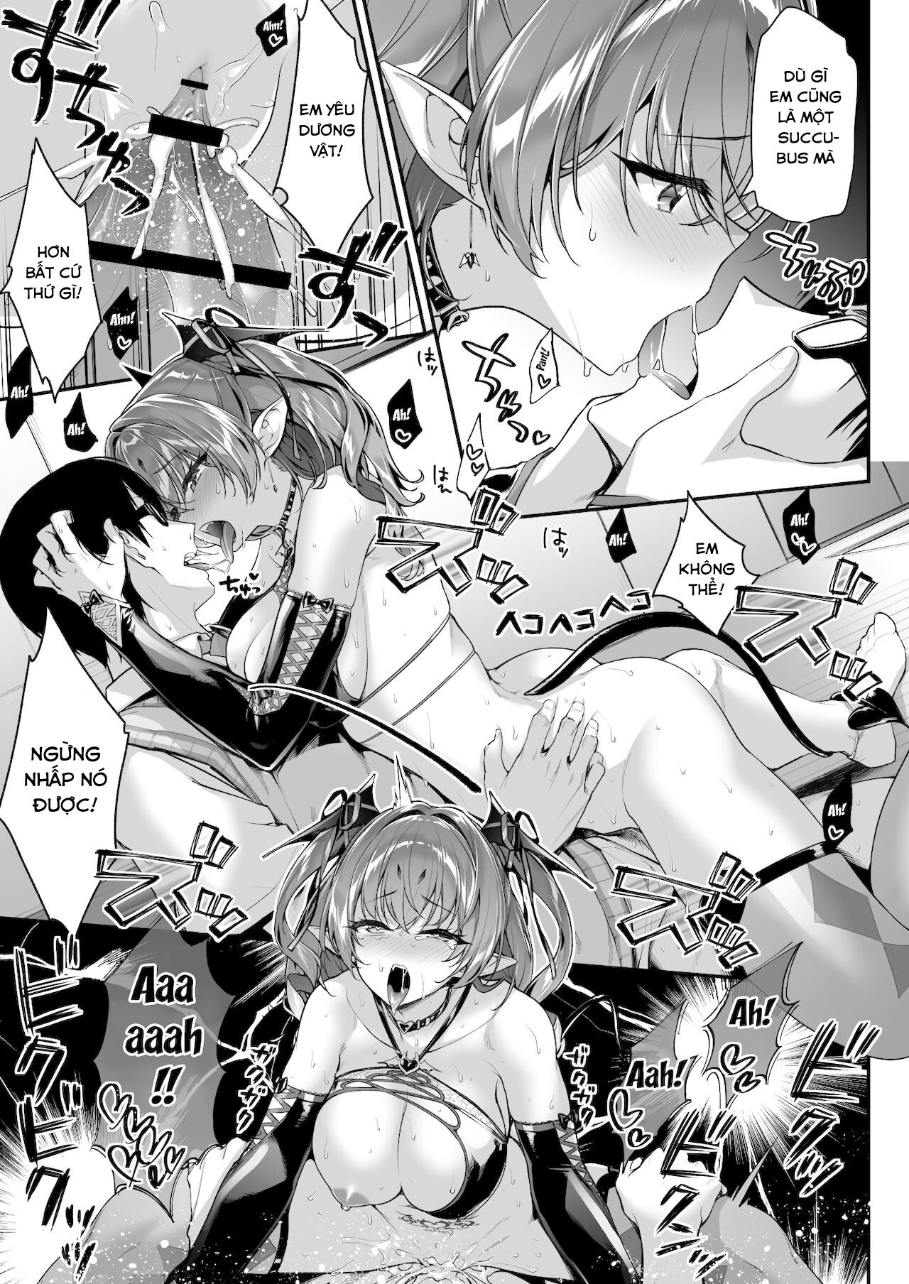 Đọc truyện hentai Cô nàng Succubus thèm muốn tinh dịch này! - Oneshot