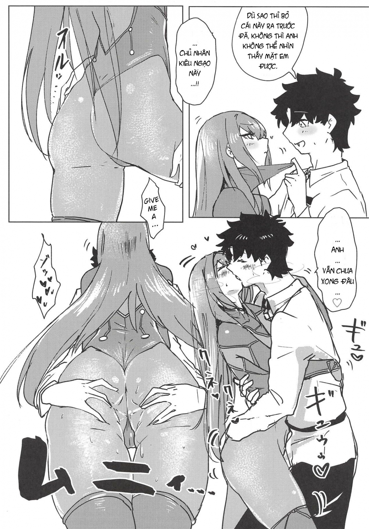 Đọc truyện hentai Yoru wa Mijikashi Aiseyo Master! (Fade/Grand Order) - Oneshot