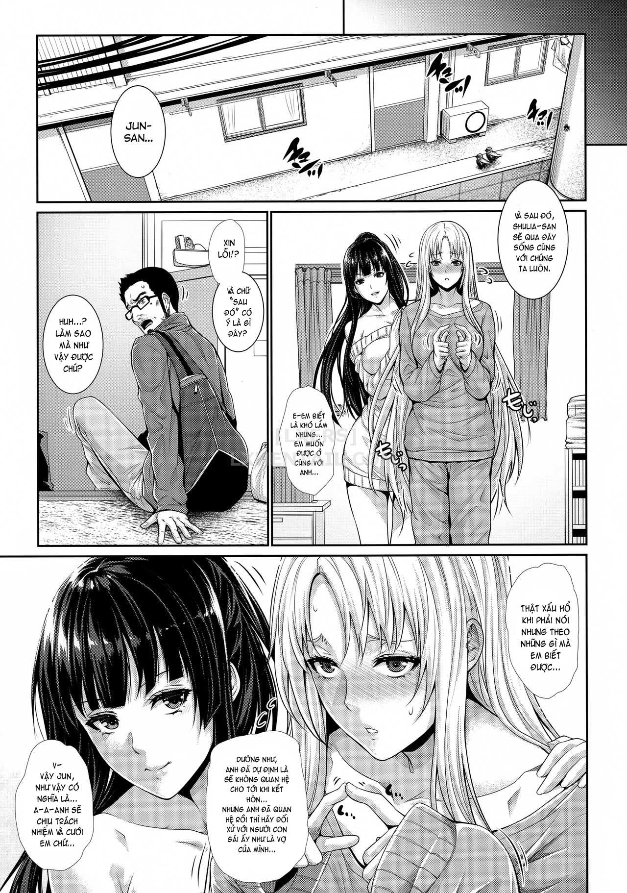 Đọc truyện hentai Yonjyouhan x Monogatari Nijoume - Oneshot