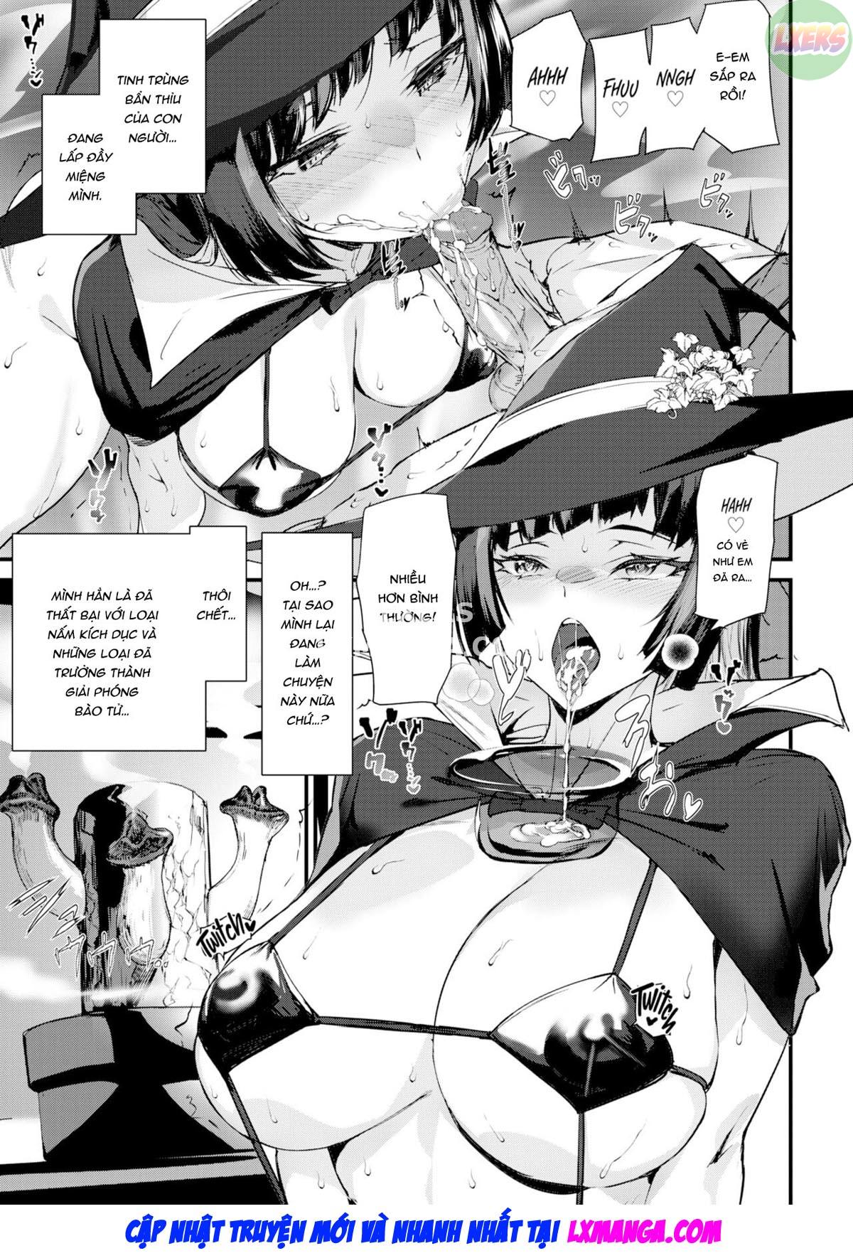 Đọc truyện hentai Phù thủy boobie - Oneshot