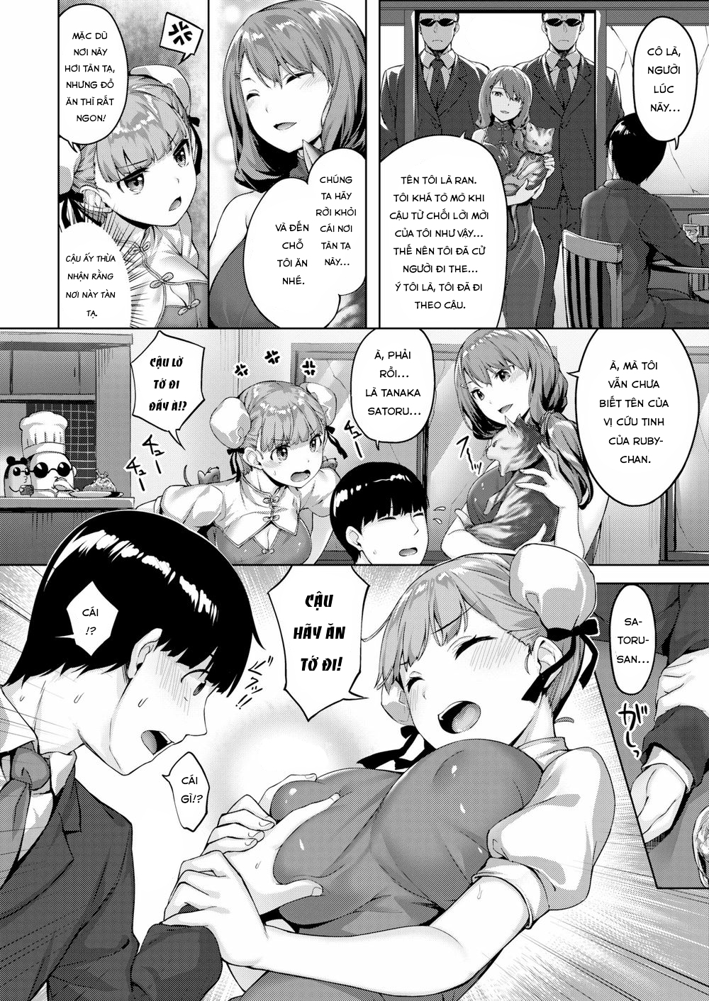 Đọc truyện hentai Cat, Rat & China girl - Oneshot