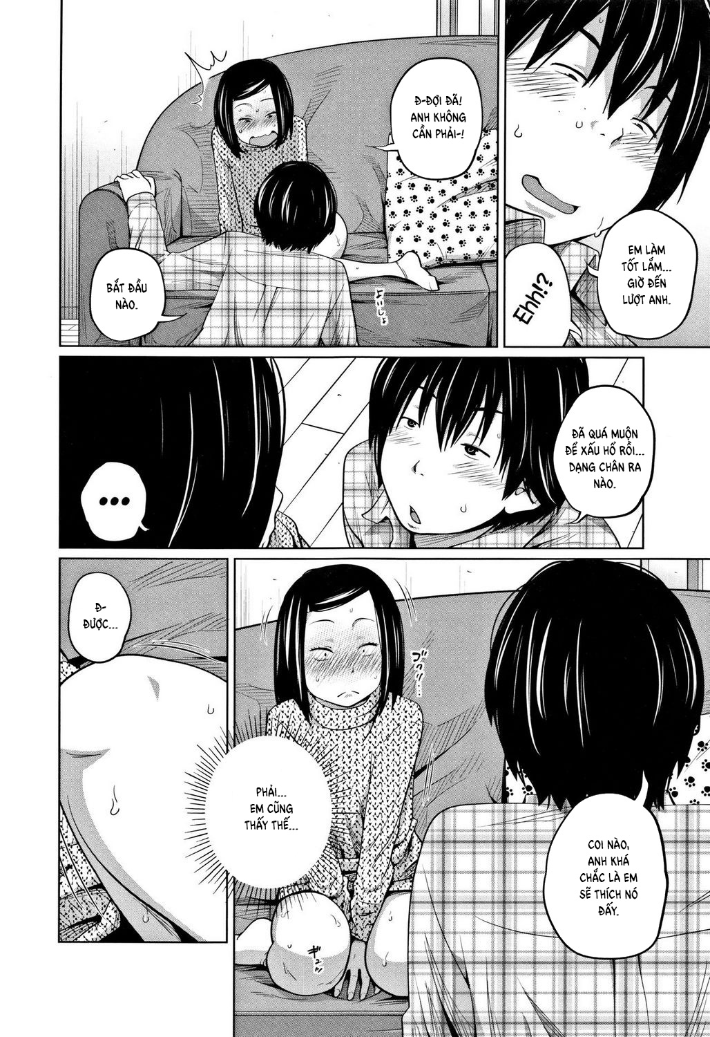 Đọc truyện hentai I'm home Watching!! - Oneshot
