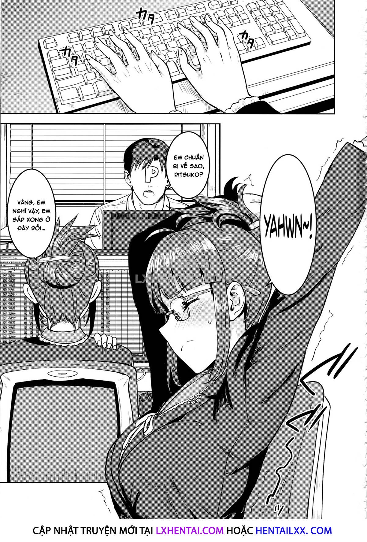 Đọc truyện hentai Ritsuko To Shokuba De... - Oneshot