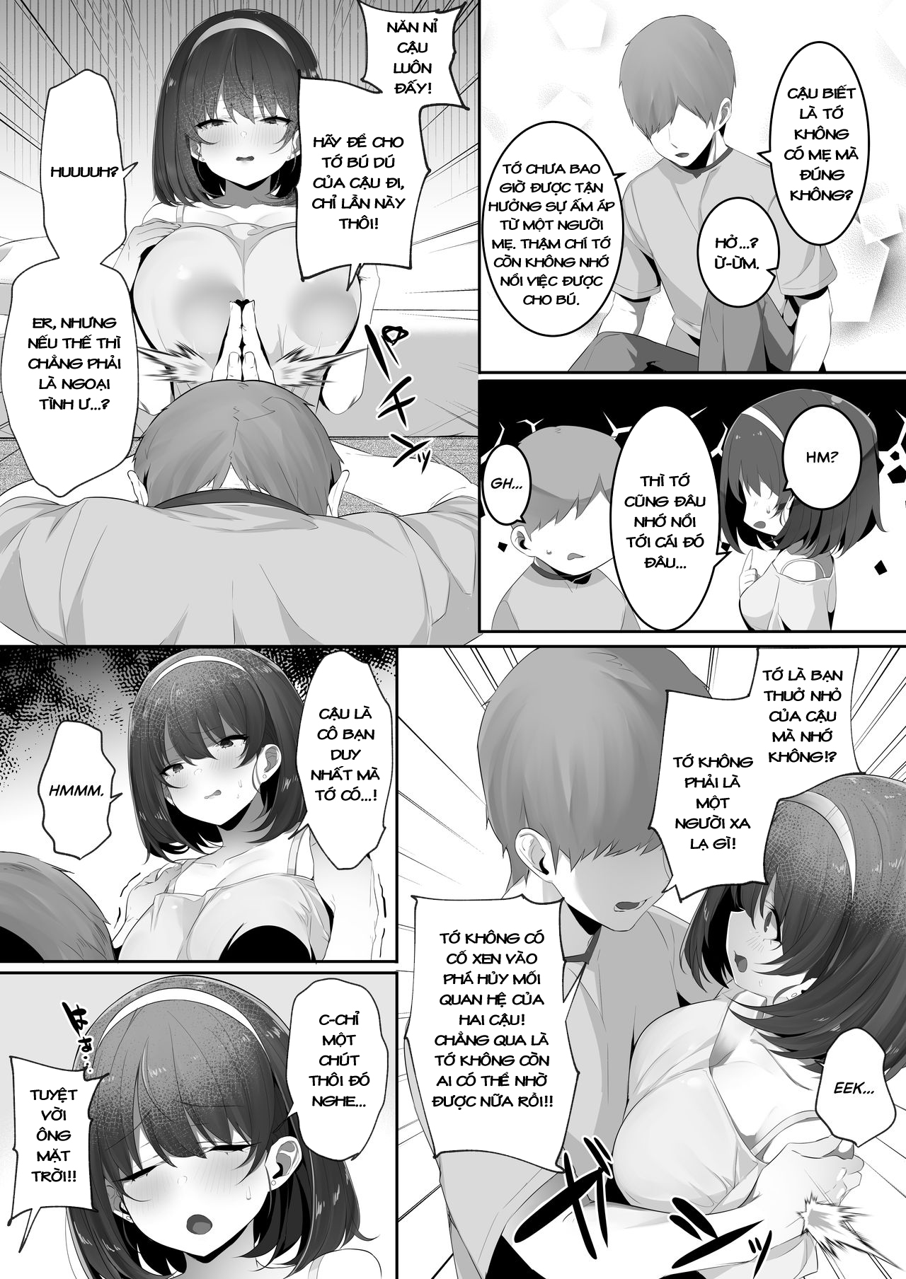 Đọc truyện hentai Cô Bạn Thuở Nhỏ Dú To Dễ Dụ! - Oneshot
