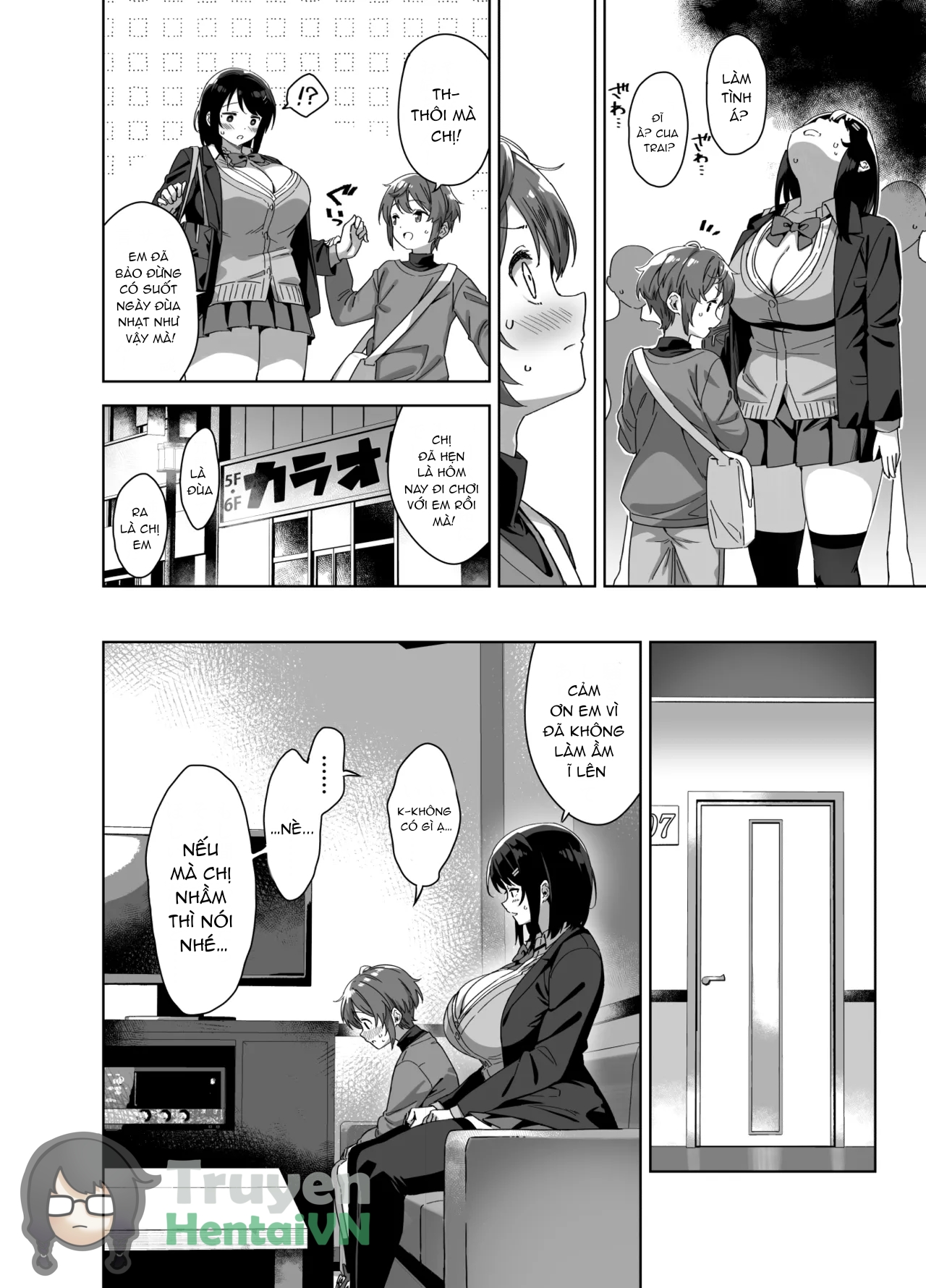 Đọc truyện hentai Boku Nerai no Ecchi na Dekkai Onee-san - Oneshot