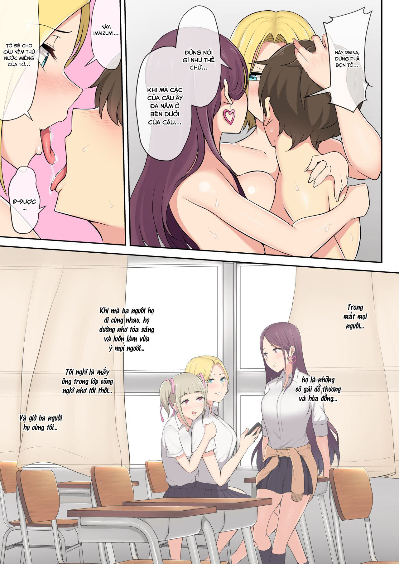 Đọc truyện hentai Nơi tụ hợp của các cô bạn gái cùng lớp phần 1 - Ch. 1