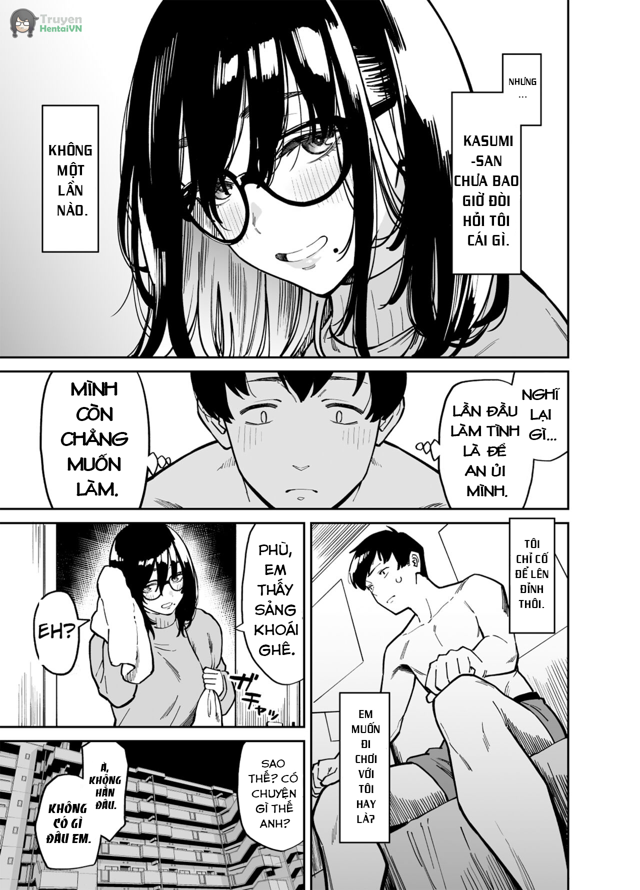 Đọc truyện hentai Comforted by the Sloppy Girl Next Door - chap 2