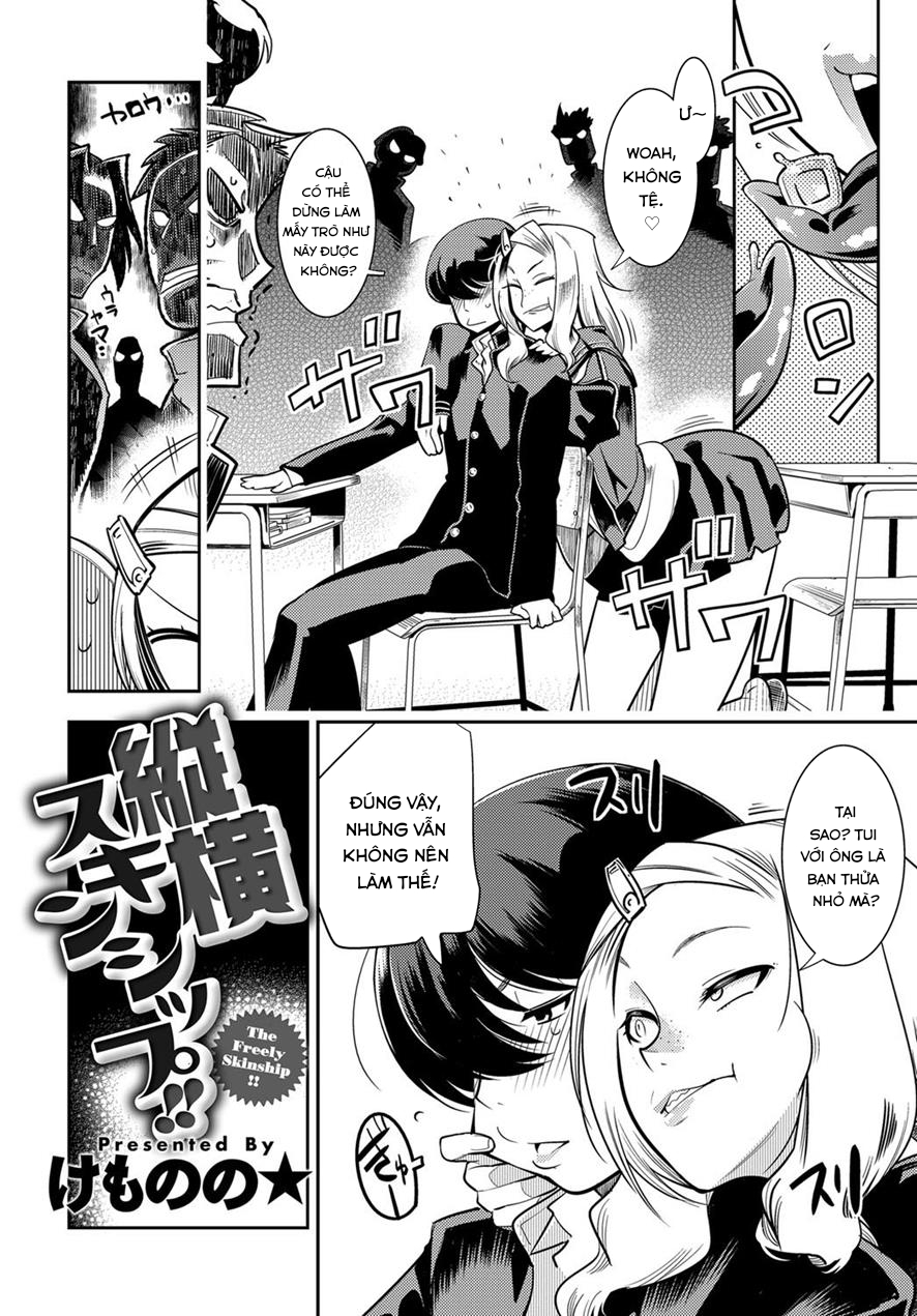 Đọc truyện hentai Juuou Skinship!! - Oneshot