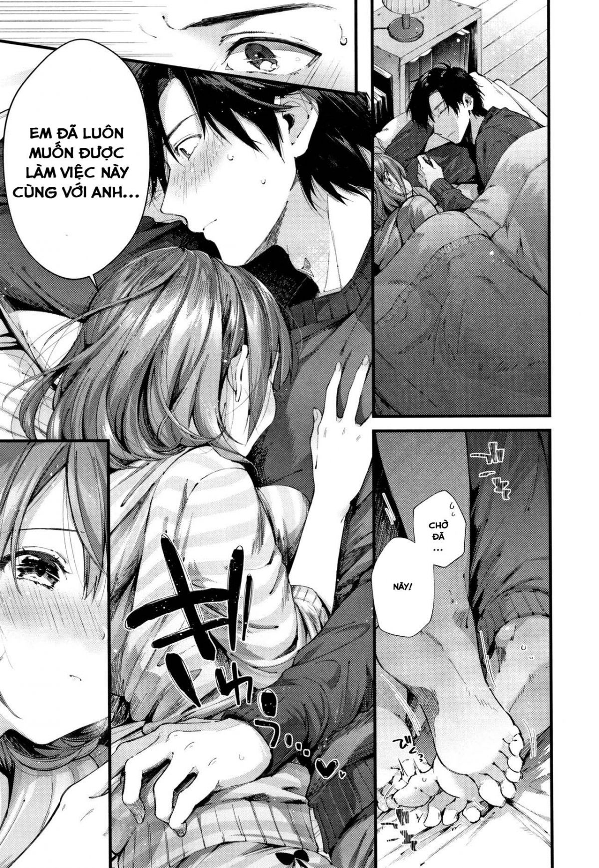 Đọc truyện hentai Teryouri to Koigokoro - Xin lỗi!! Mình không biết là có người làm rồi.