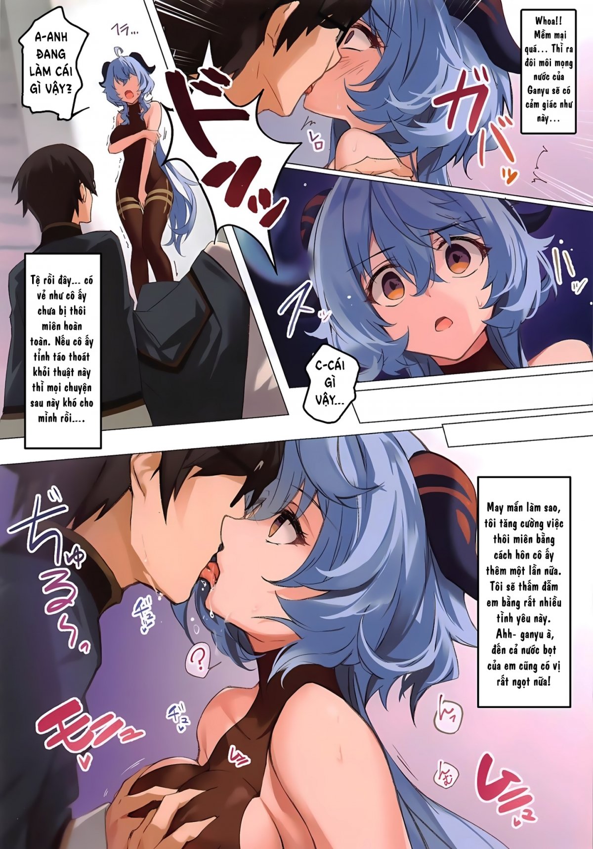 Đọc truyện hentai Icha Love Ganyu-sama - Oneshot
