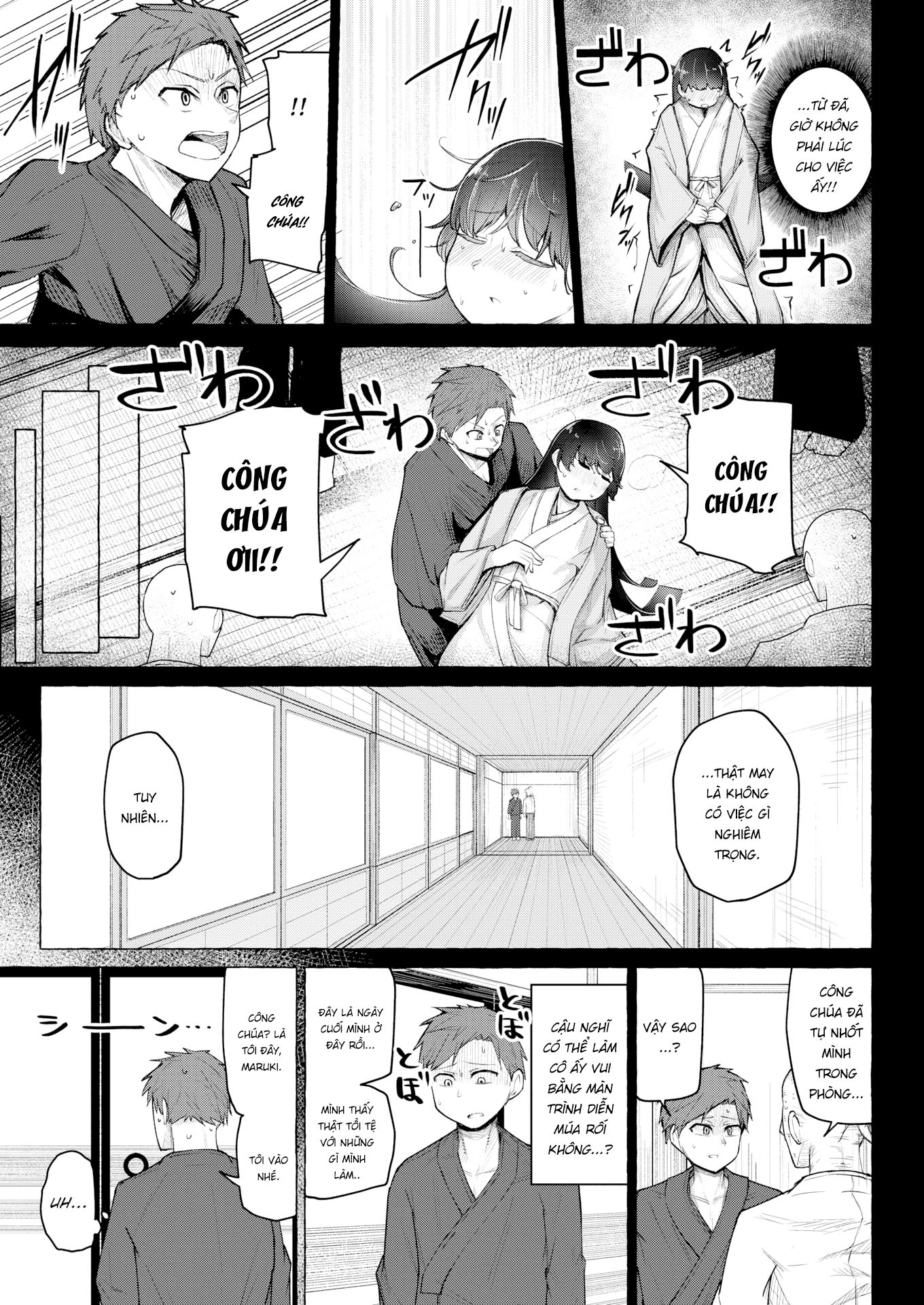 Đọc truyện hentai Nghệ sĩ rối và nàng công chúa - Chapter 2: End